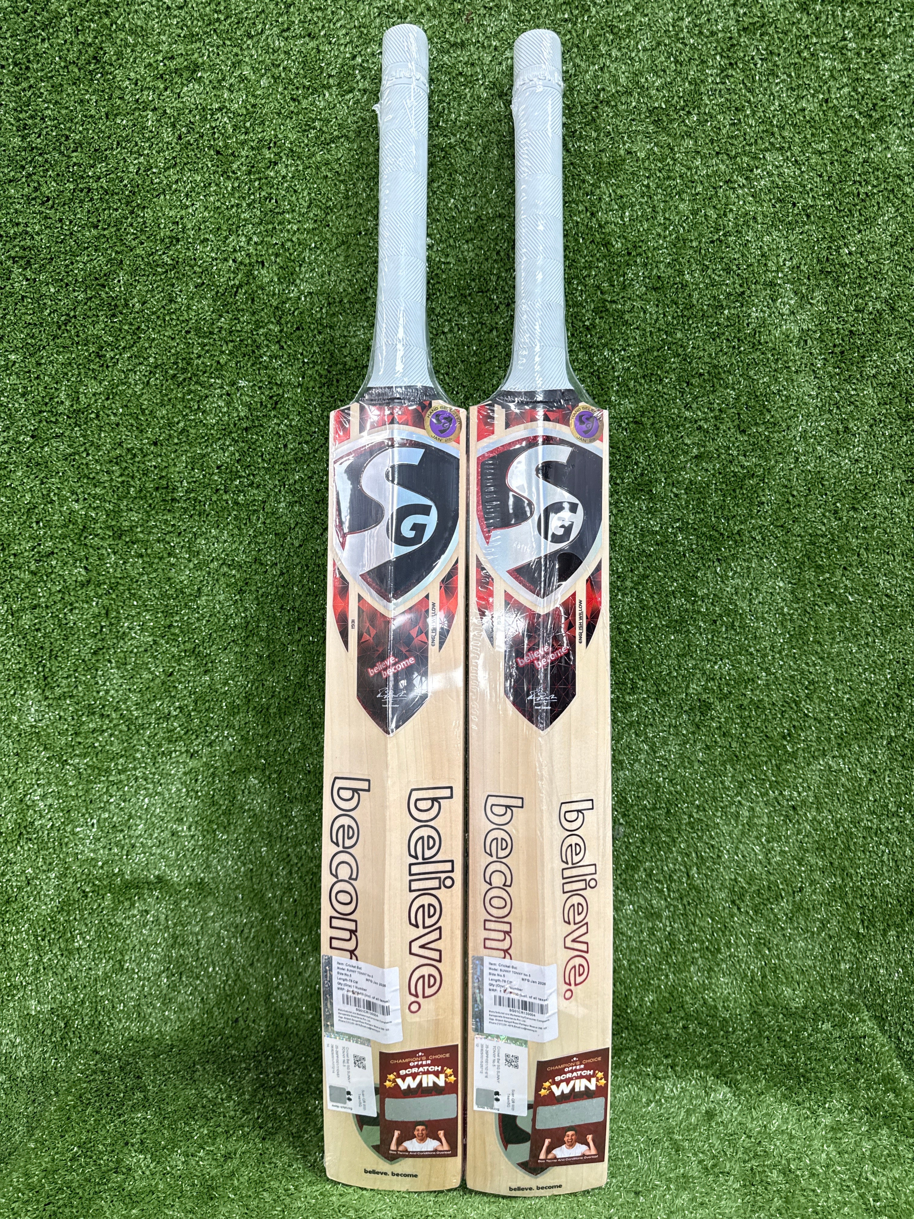 SG Sunny Tonny English Willow Junior Cricket Bat
