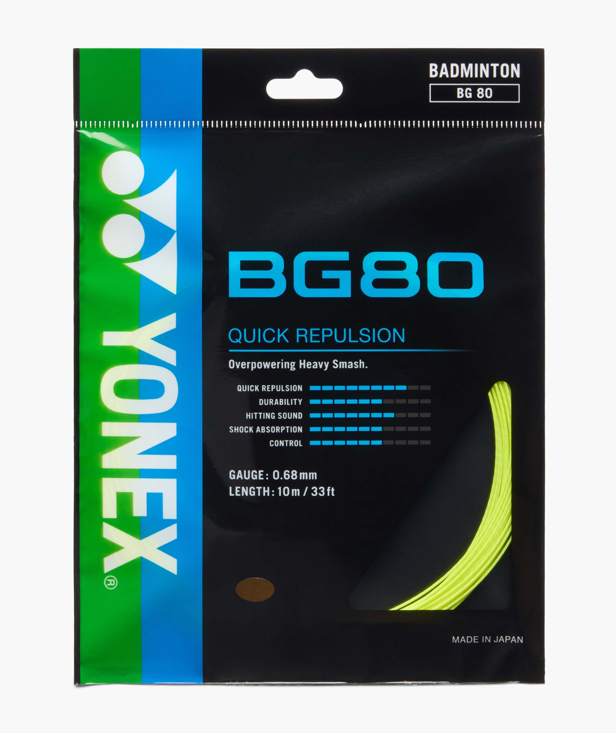 Yonex Badminton String BG80 by Yonex - alternate view 3 - TopCricketStore