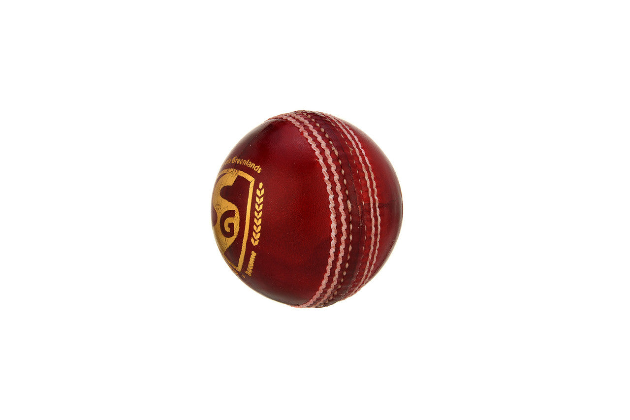 SG Club Red Cricket Ball - Youth by SG - back view - TopCricketStore