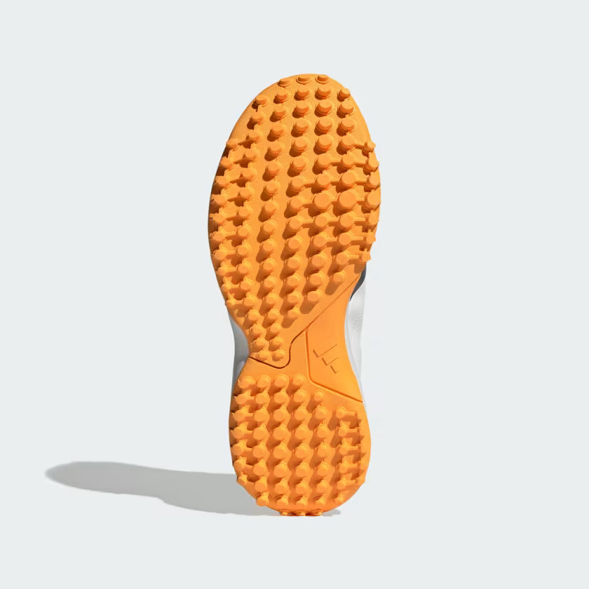 Adidas Howzat Spikeless Cloud White / Aurora Onix / Lucid Tangerine Cricket Shoes Adidas