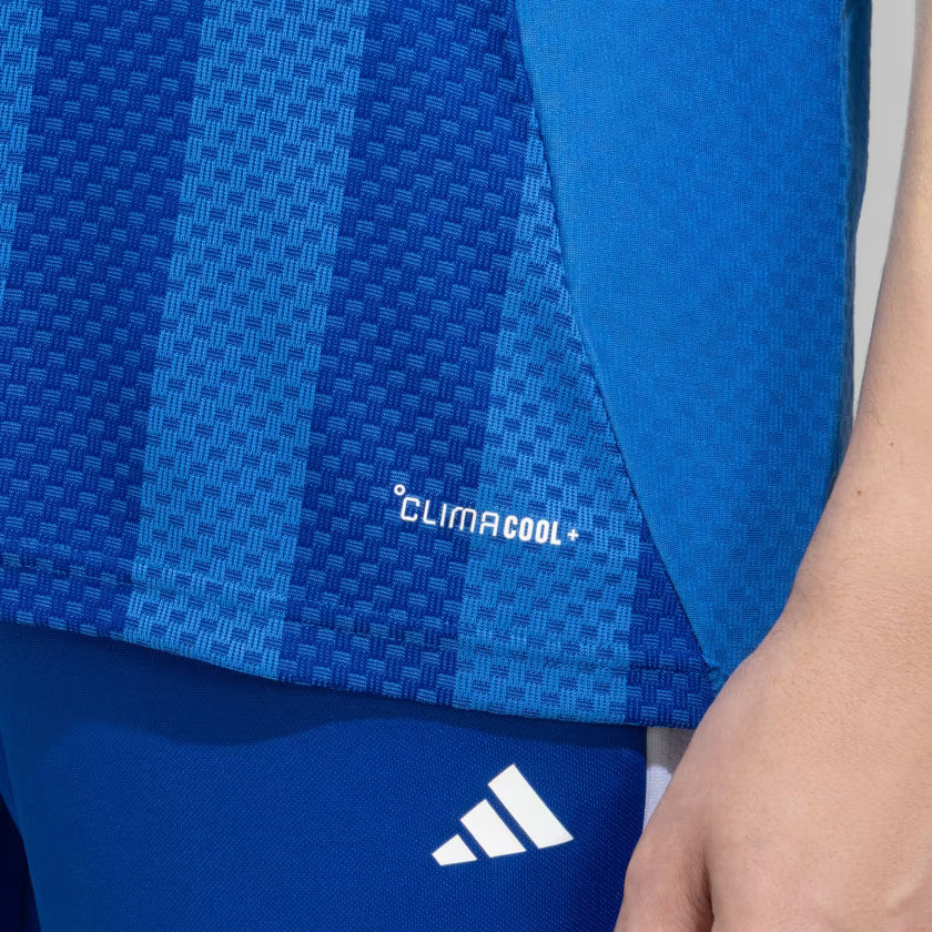 Adidas India T20 Players International Cricket Jersey - Bright Royal Blue 2026 by Adidas - packaging view - TopCricketStore