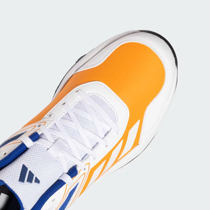 Adidas Yard Bright Orange / Collegiate Royal / Cloud White Cricket Shoes