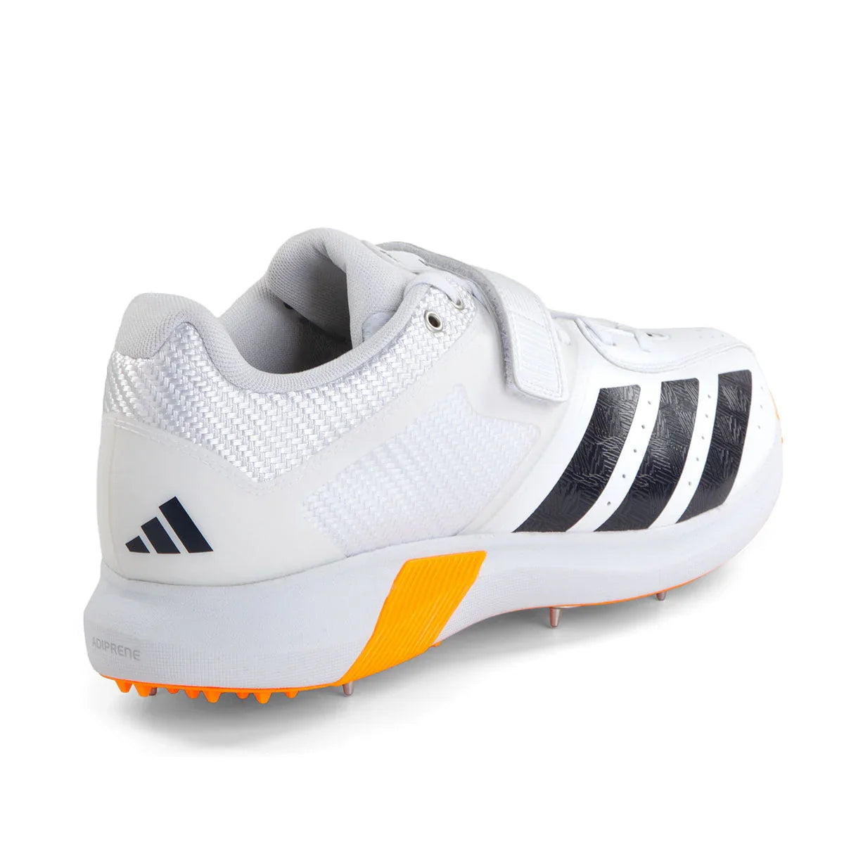 Adidas Adipower Incurza Cricket Spike Shoes – Cloud White / Aurora Onix / Lucid Tangerine Adidas