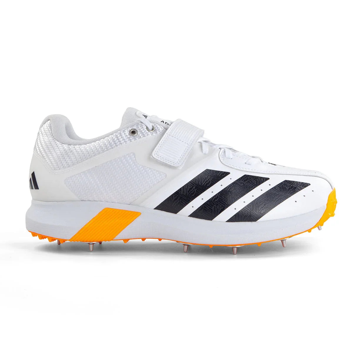 Adidas Adipower Incurza Cricket Spike Shoes – Cloud White / Aurora Onix / Lucid Tangerine Adidas