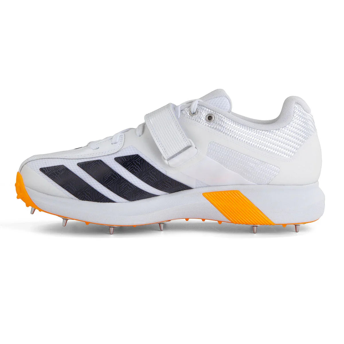 Adidas Adipower Incurza Cricket Spike Shoes – Cloud White / Aurora Onix / Lucid Tangerine Adidas