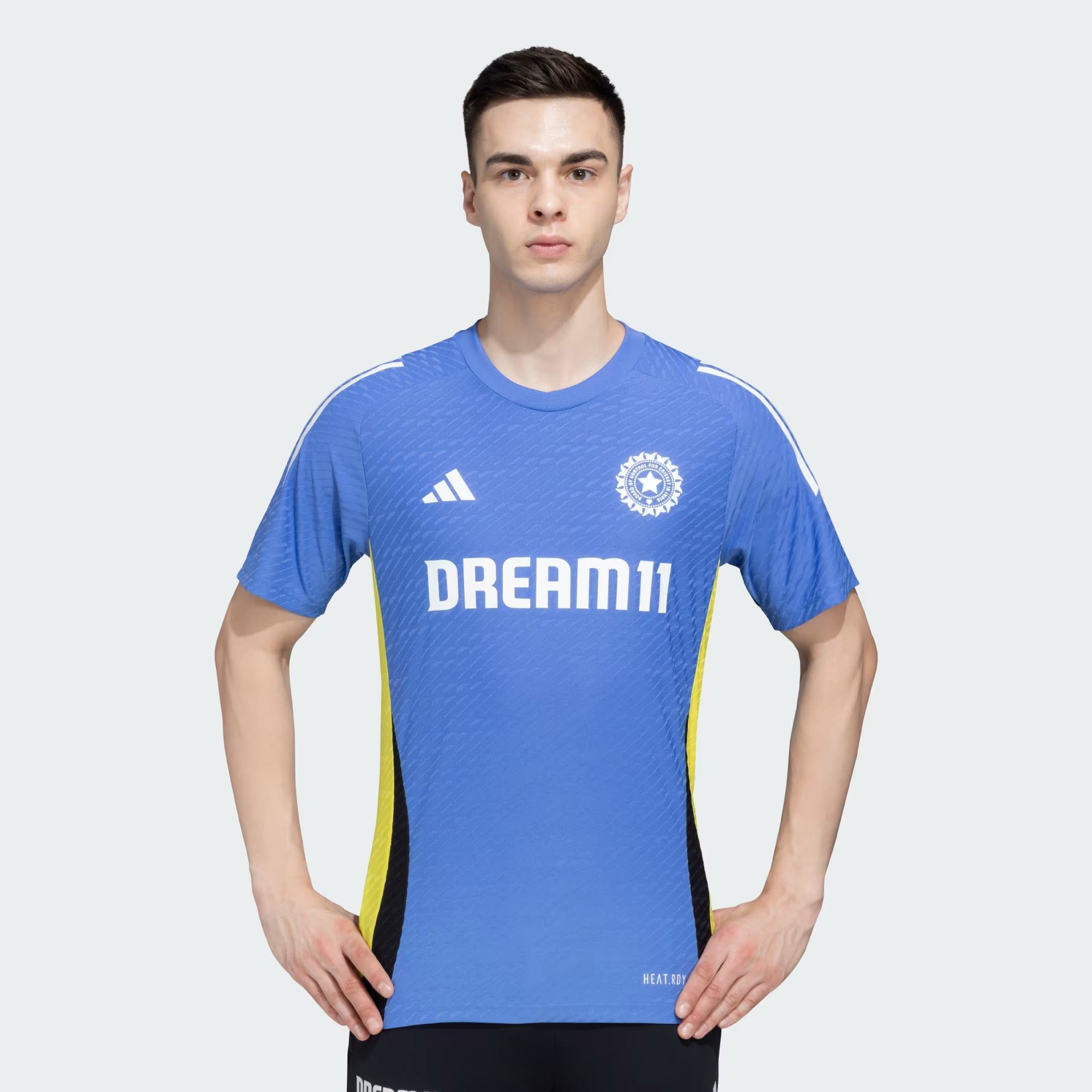 Adidas India Training Match Cricket Jersey
