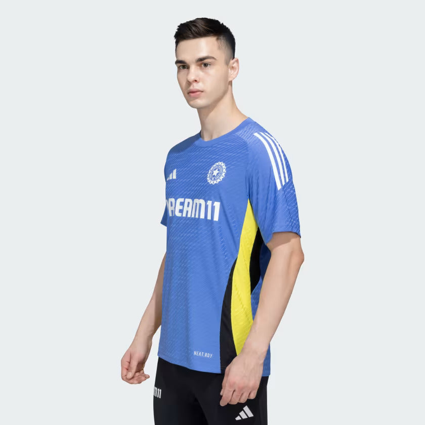 Adidas India Training Match Cricket Jersey