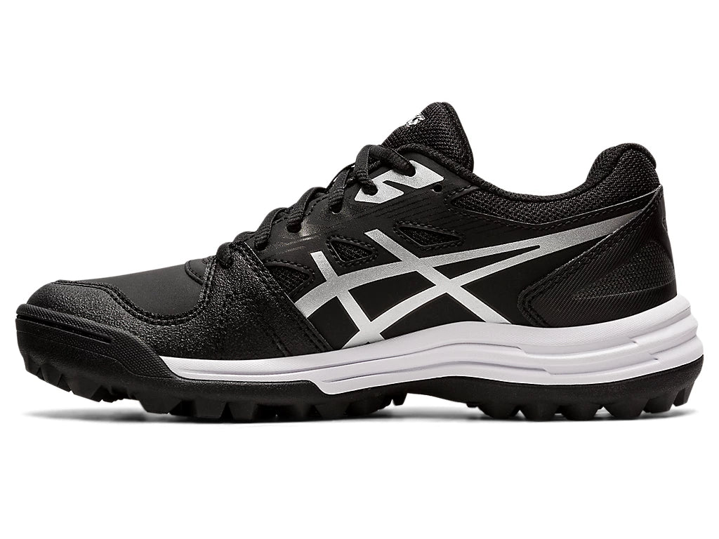 Asics Gel Lethal Field - Black/Pure Silver Cricket Shoes