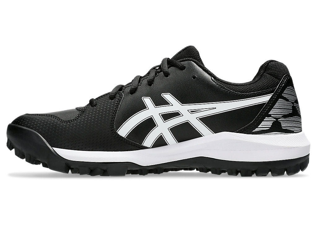 Asics Gel Lethal Field 2 - Black/White Cricket Shoes-8-Top_Cricket_Store