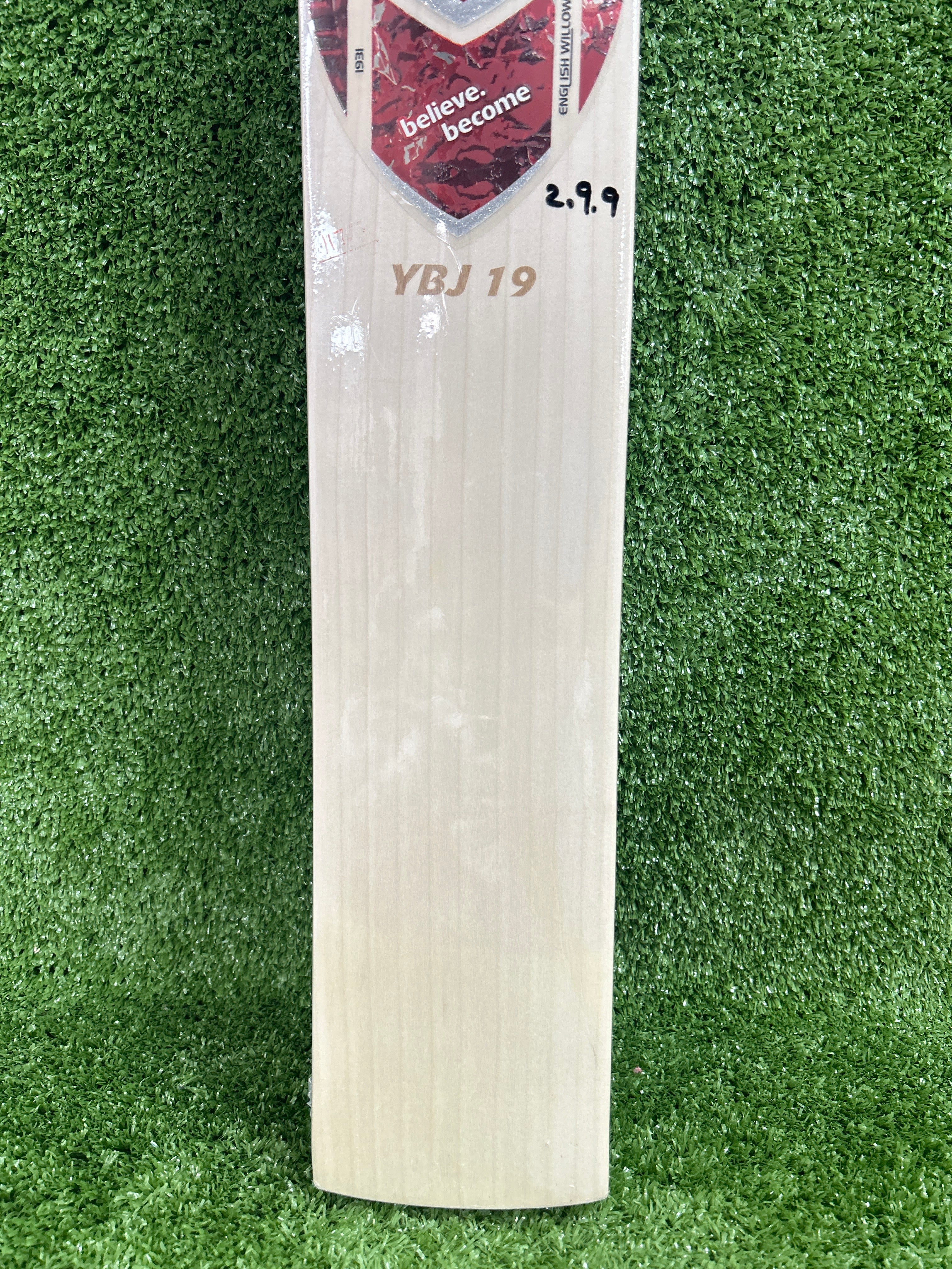 SG YBJ 19 English Willow Cricket Bat (Yashasvi Bhupendra Kumar Jaiswal)