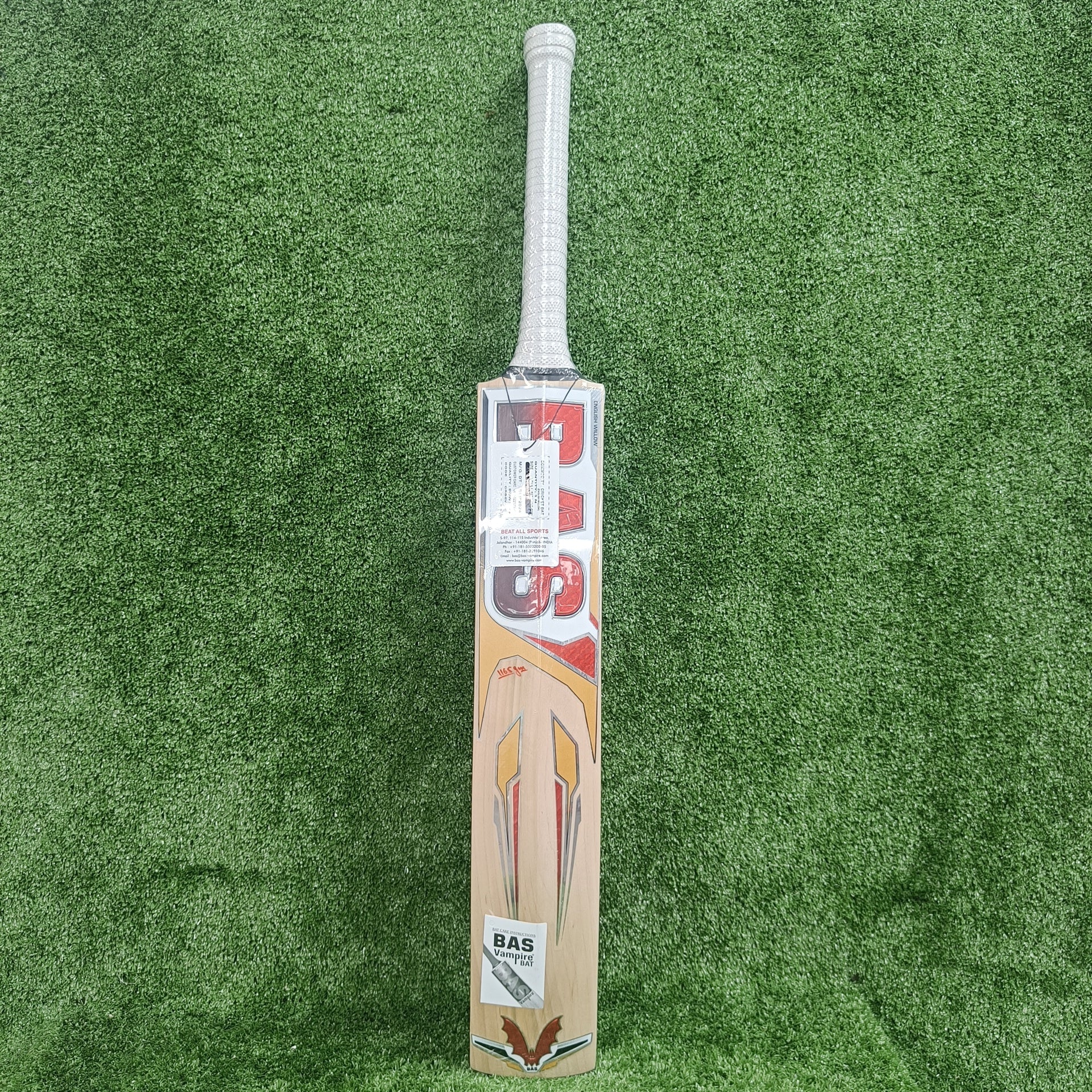BAS Bow 20/20 English Willow Cricket Bat