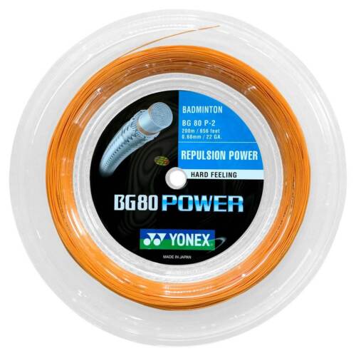 Yonex Badminton String BG80 Power Reel by Yonex - alternate view 2 - TopCricketStore