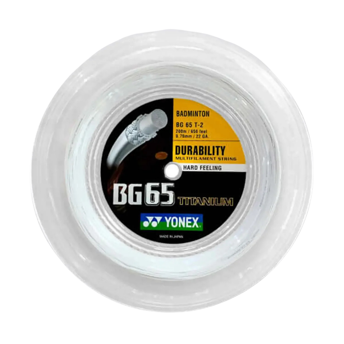 Yonex Badminton String BG65 Titanium Reel by Yonex - TopCricketStore