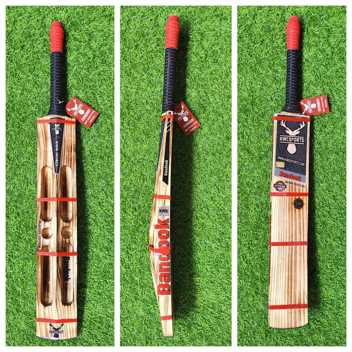 Bandook Burn Edition - Players Edition Scoop Bats  (2 holes, 4 Scoops - 34.5 Inches Height)