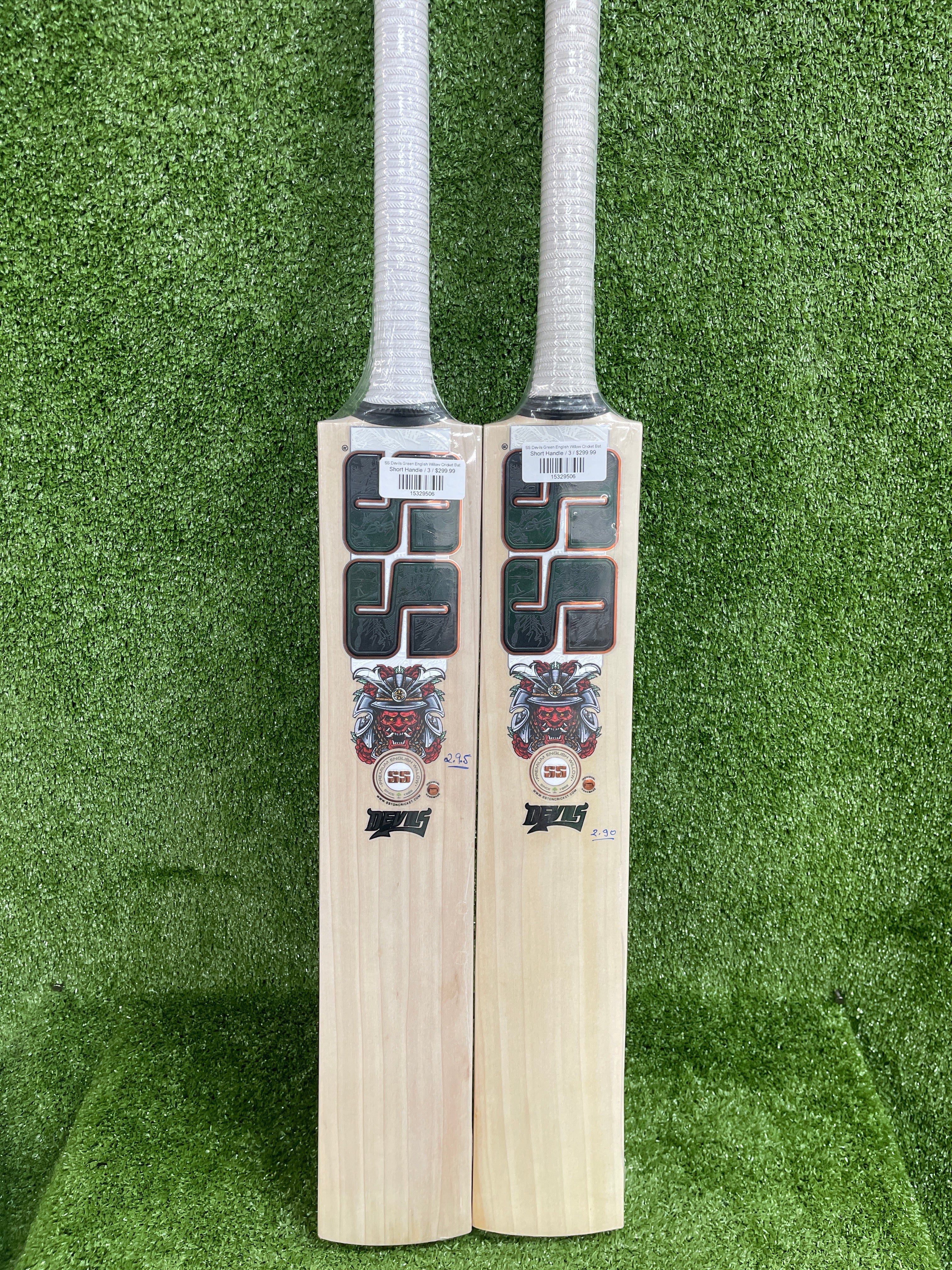 SS Devils Green English Willow Cricket Bat