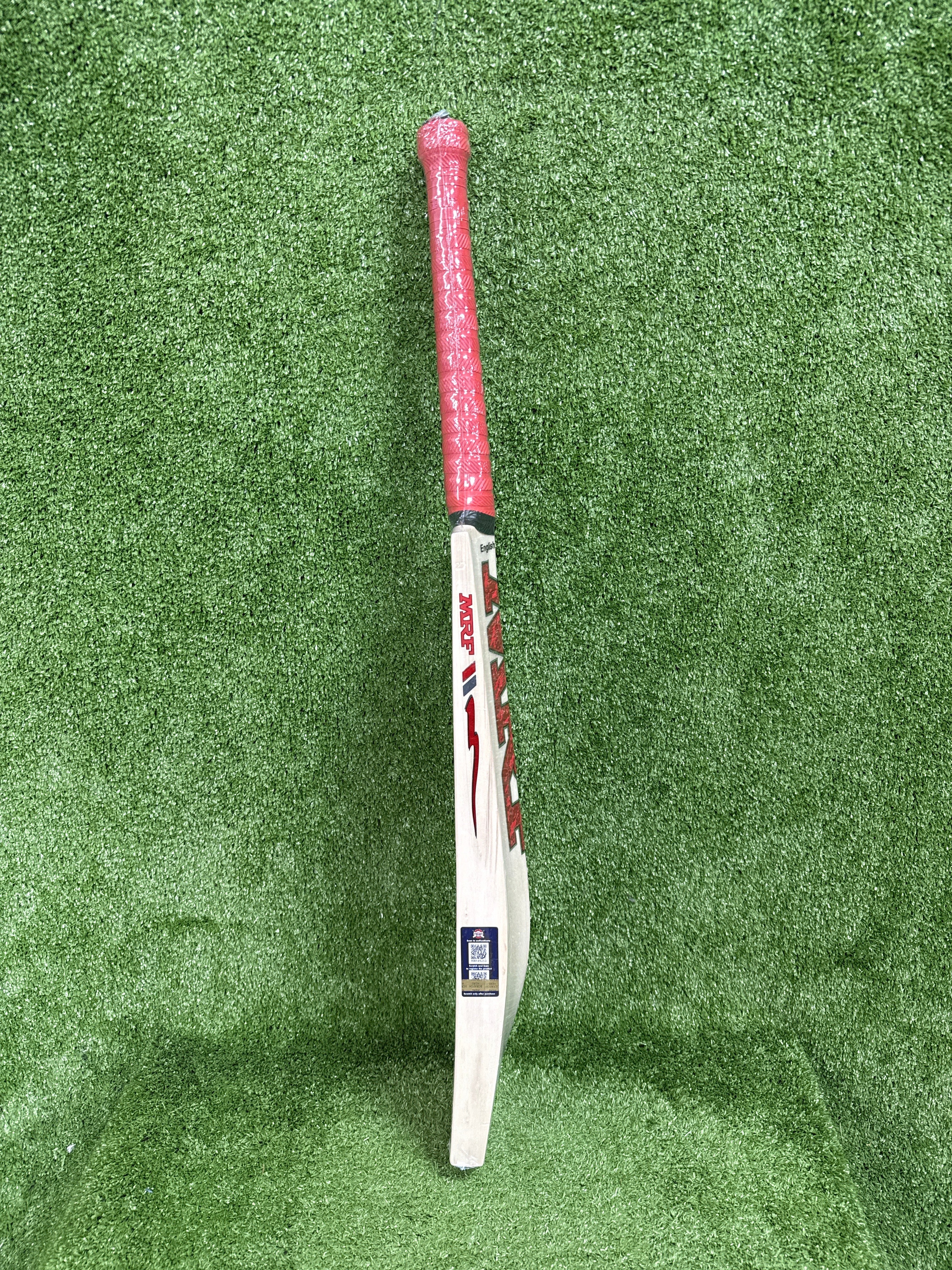 MRF Genius Grace Edition Grade 1 English Willow Cricket Bat – Harrow Size