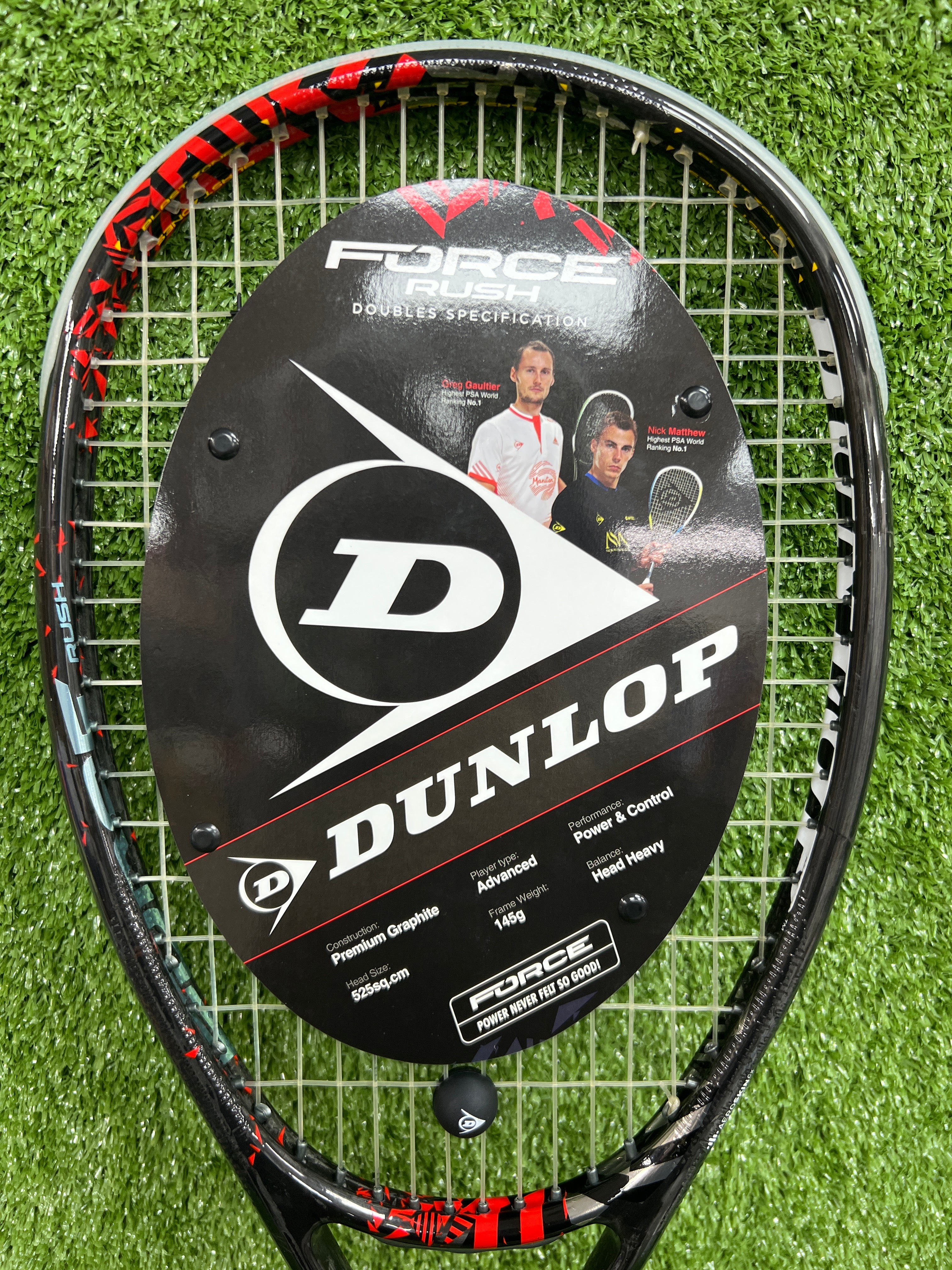 Dunlop SQR Force Rush Squash Racket