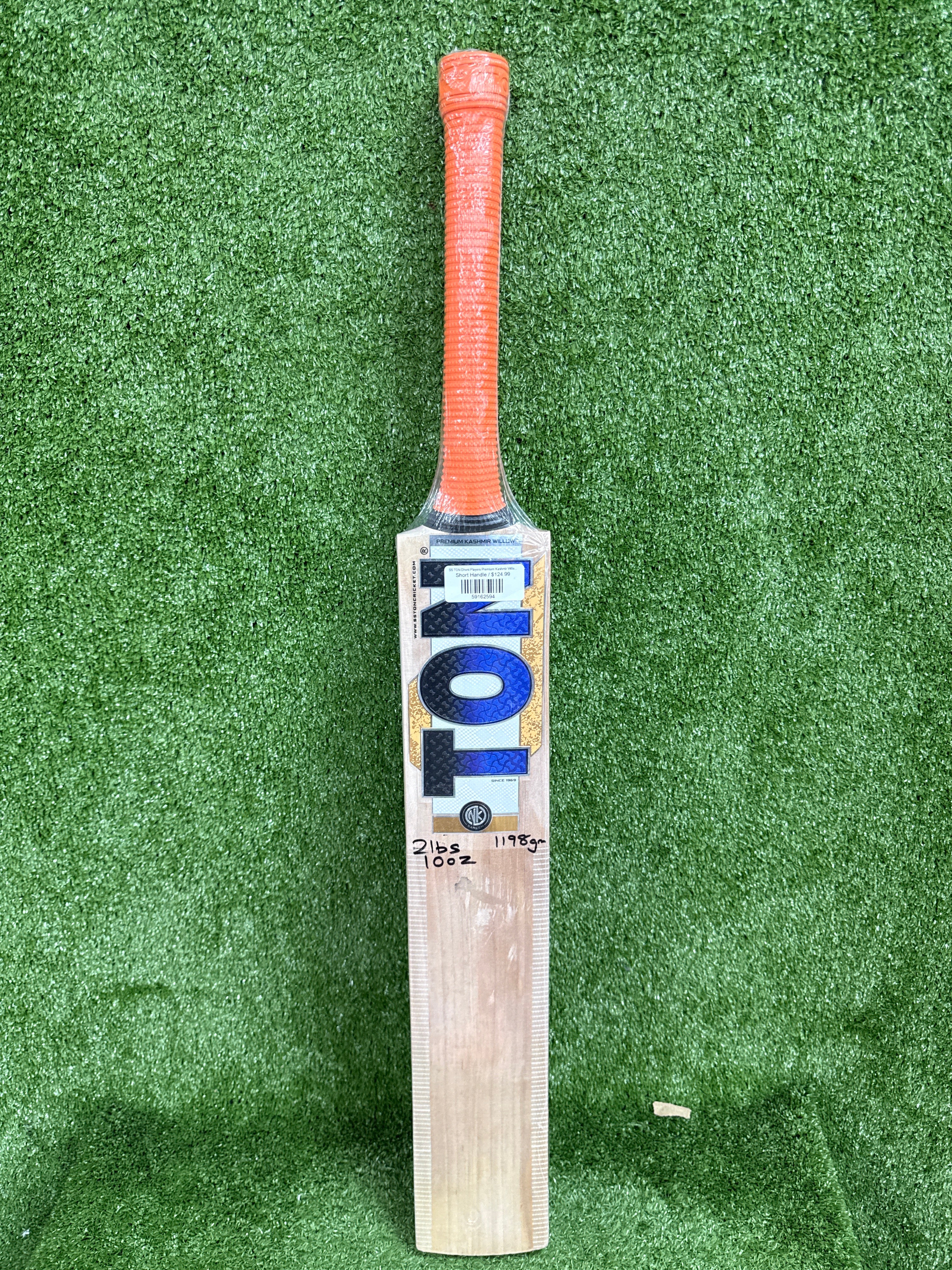 SS TON Dhoni Players Premium Kashmir Willow Cricket Bat
