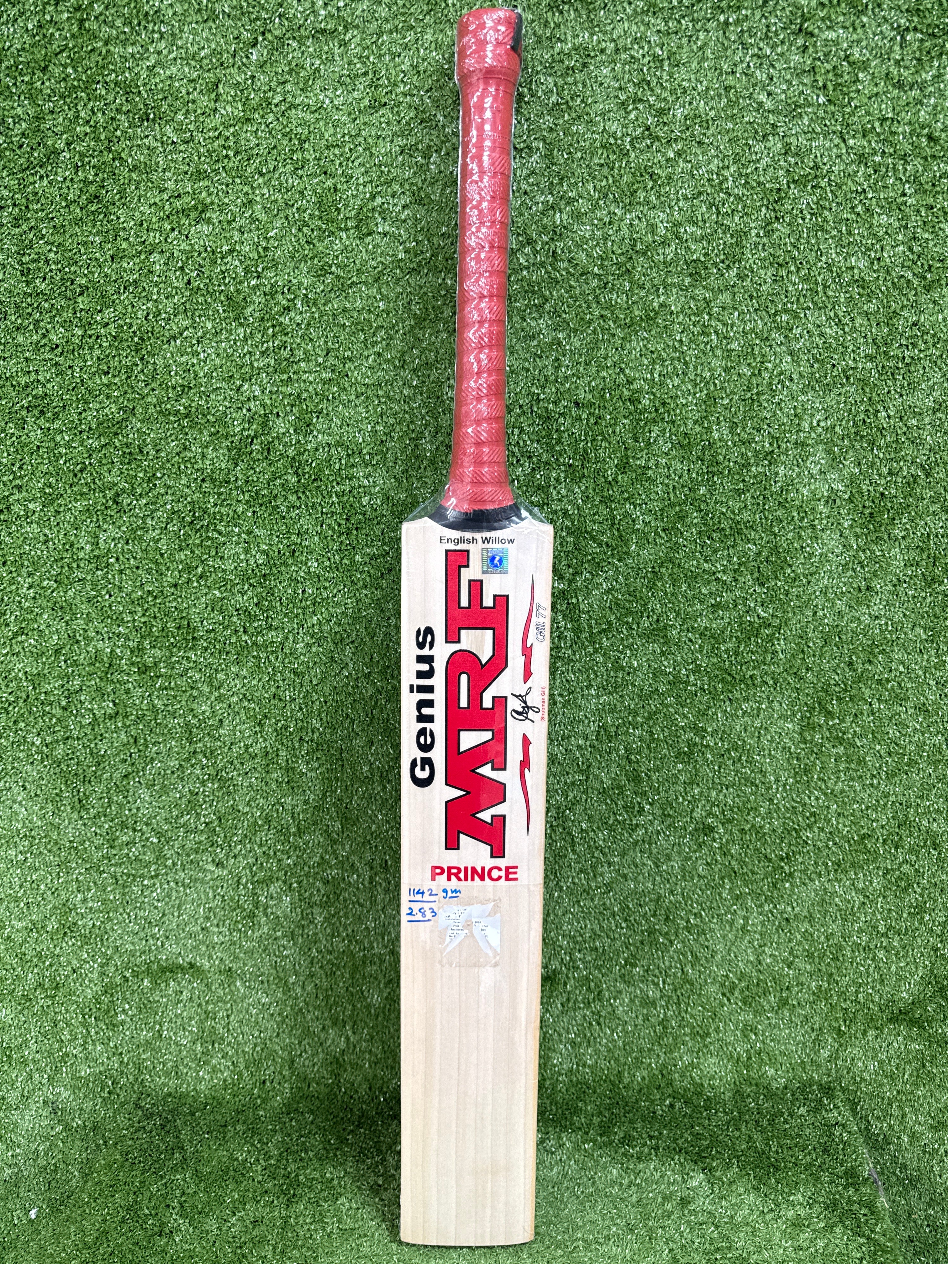 MRF Genius Prince English Willow Cricket Bat