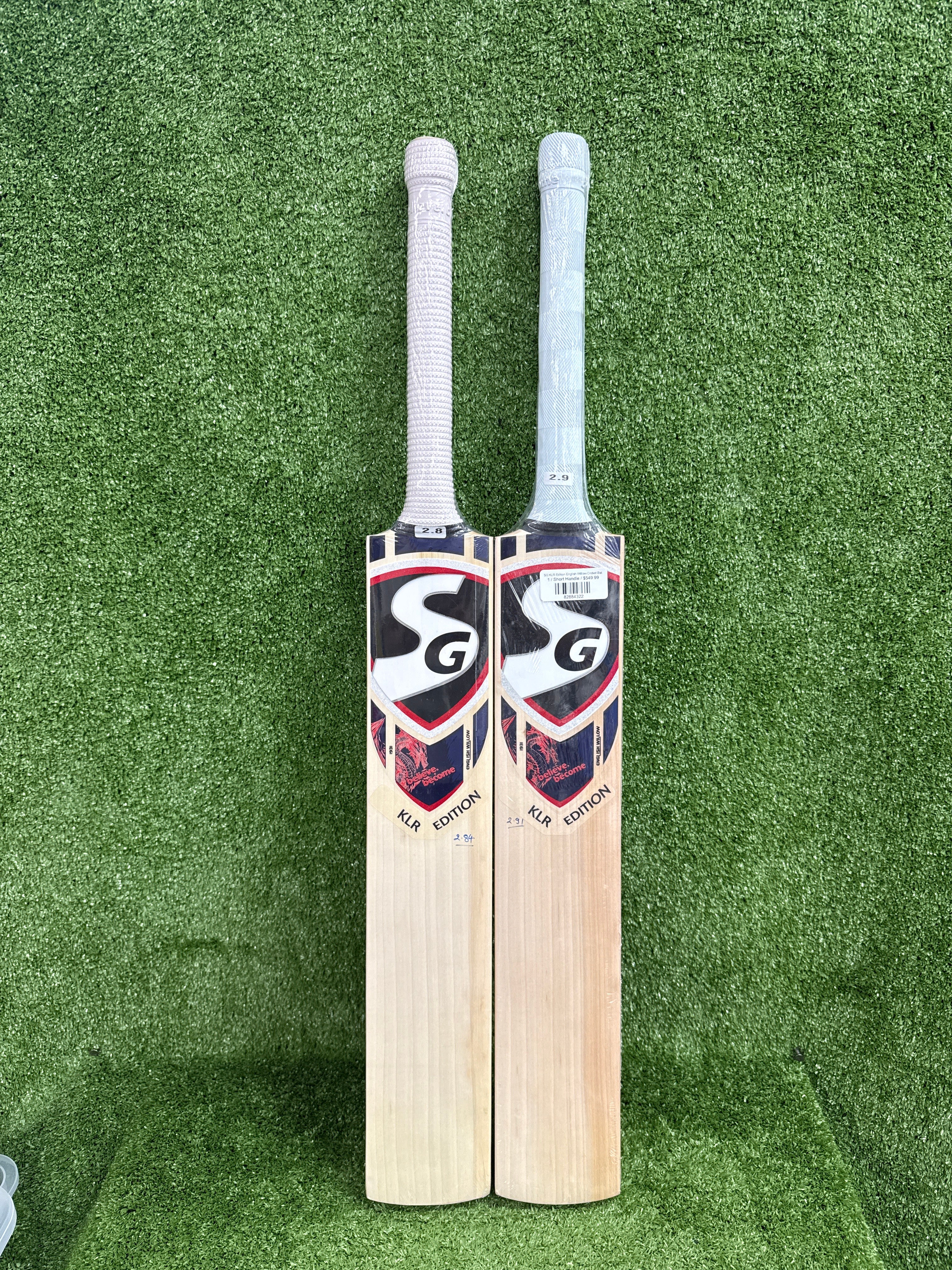 SG KLR Edition English Willow Cricket Bat