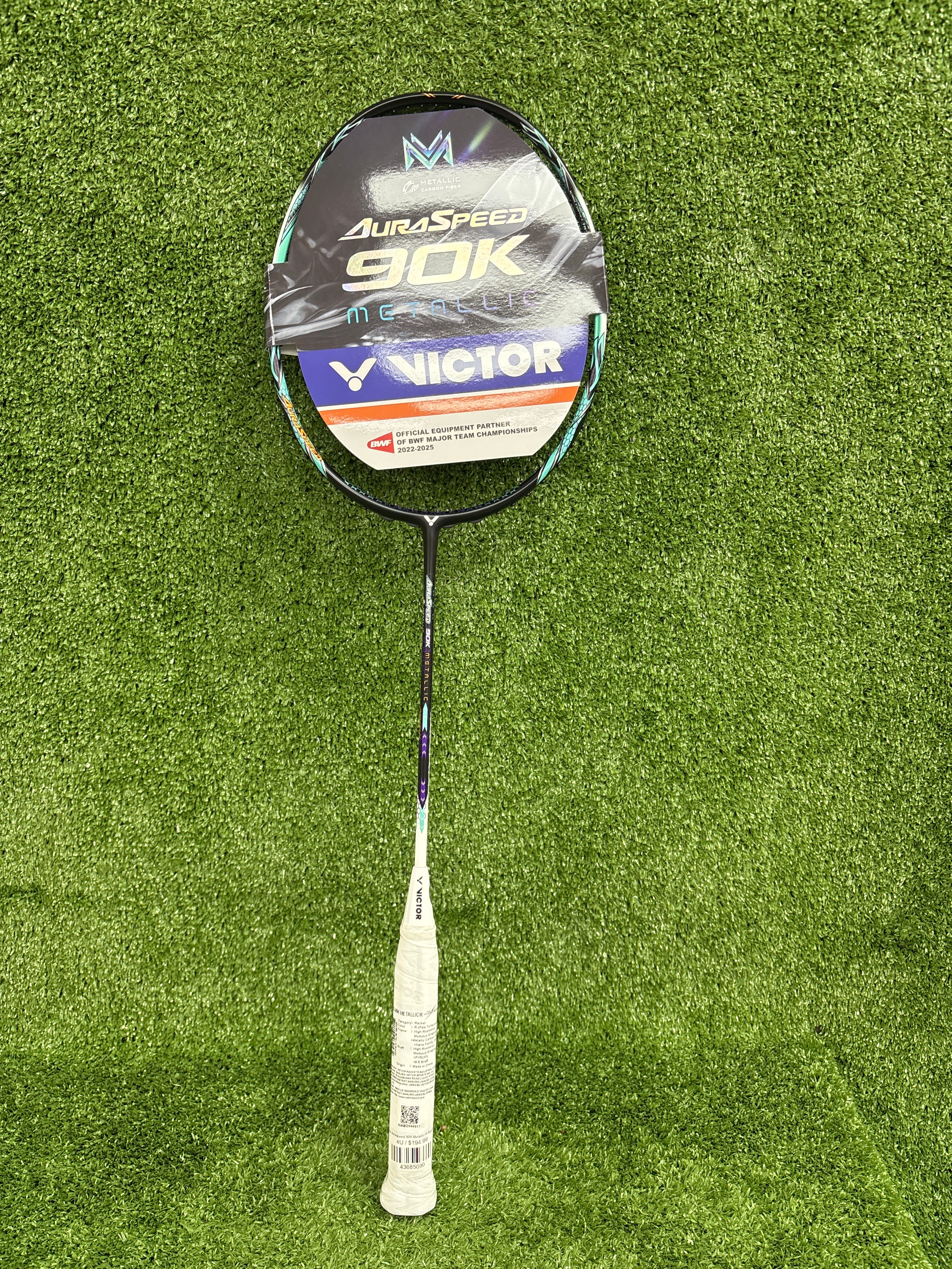 Victor Auraspeed 90K Metallic R Badminton Racket