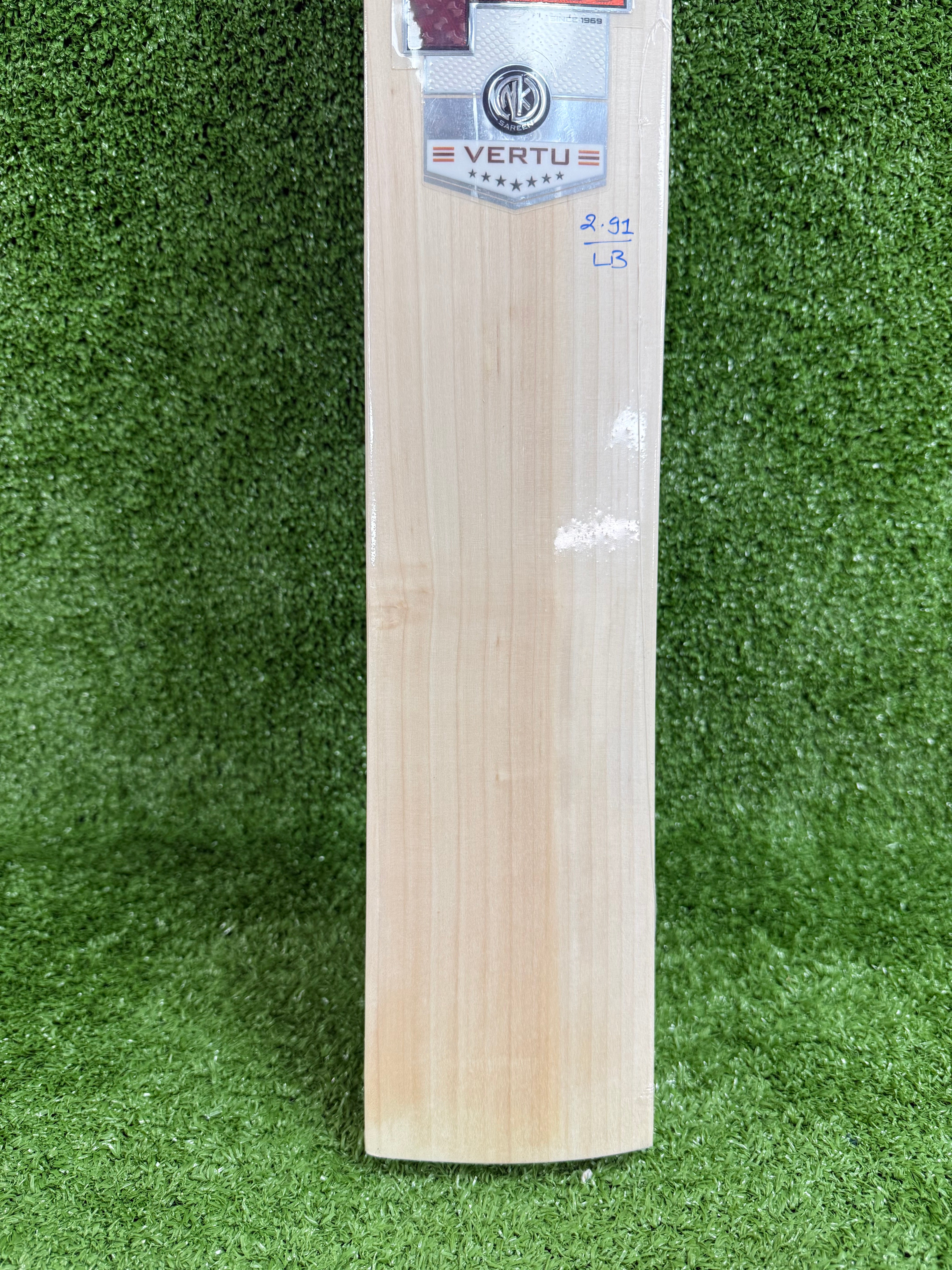 SS Ton Vertu English Willow Cricket Bat Long Blade