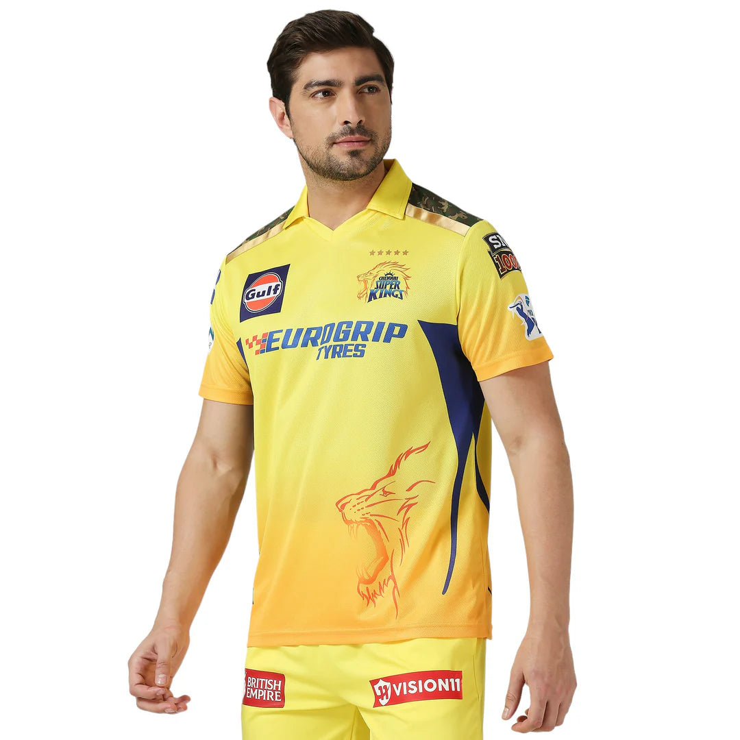 IPL Chennai Super King (CSK) Official Fan Jersey 2024