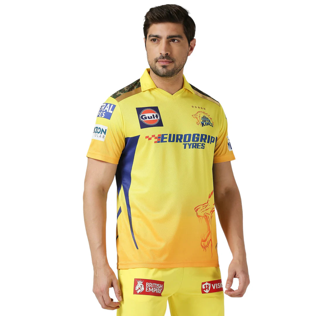 IPL Chennai Super King (CSK) Official Fan Jersey 2024