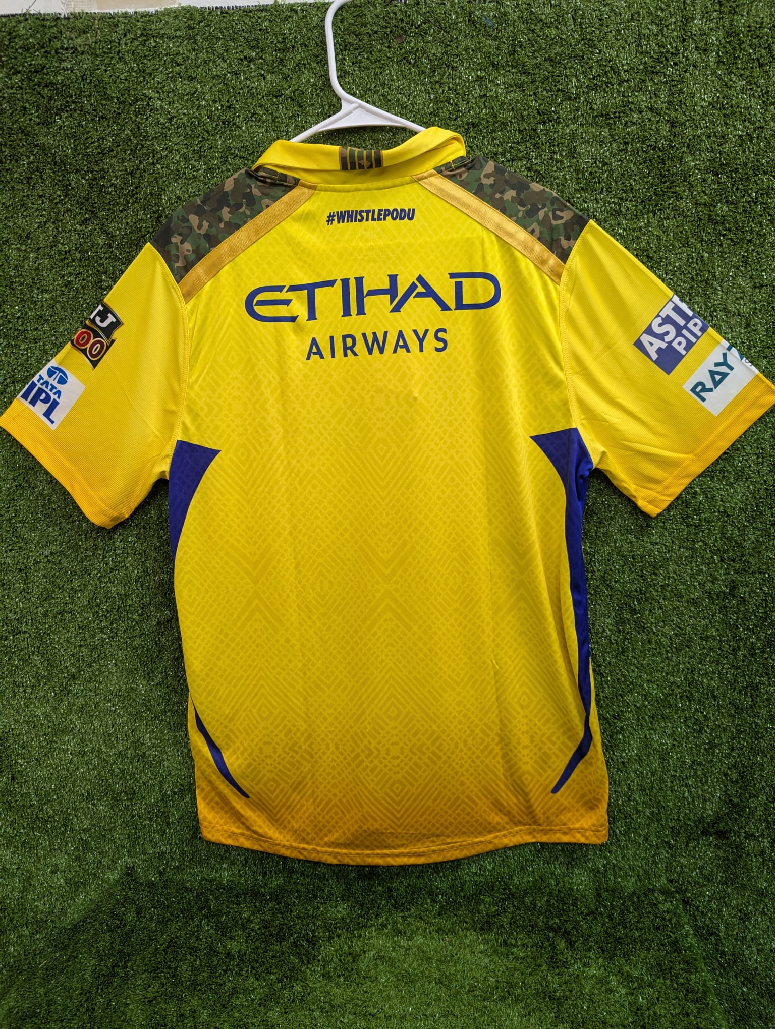 IPL Chennai Super King (CSK) Official Signed Players Jersey