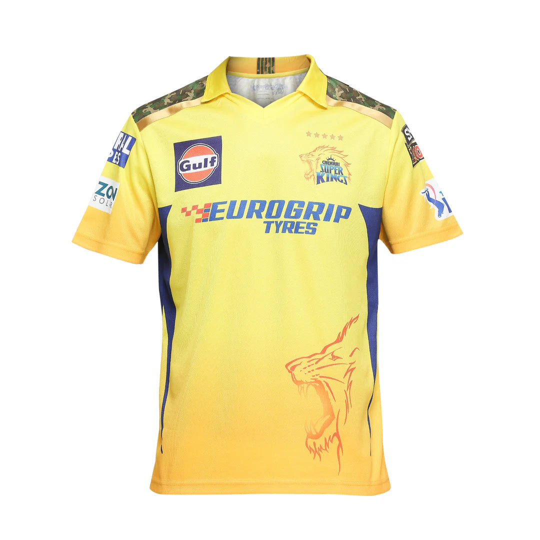 IPL Chennai Super King (CSK) Official Fan Jersey 2024