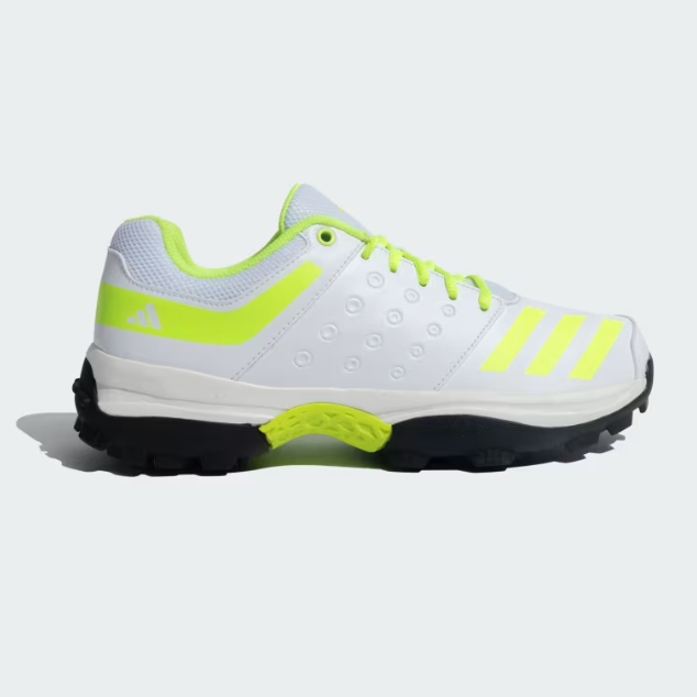 Adidas CriNu 23 M Cloud White / Lucid Lemon / Off White Cricket Shoes