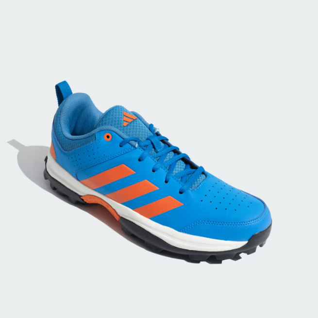 Adidas Crinu 24 M Bright Blue / True Orange / Cloud White / Core Black Cricket Shoes