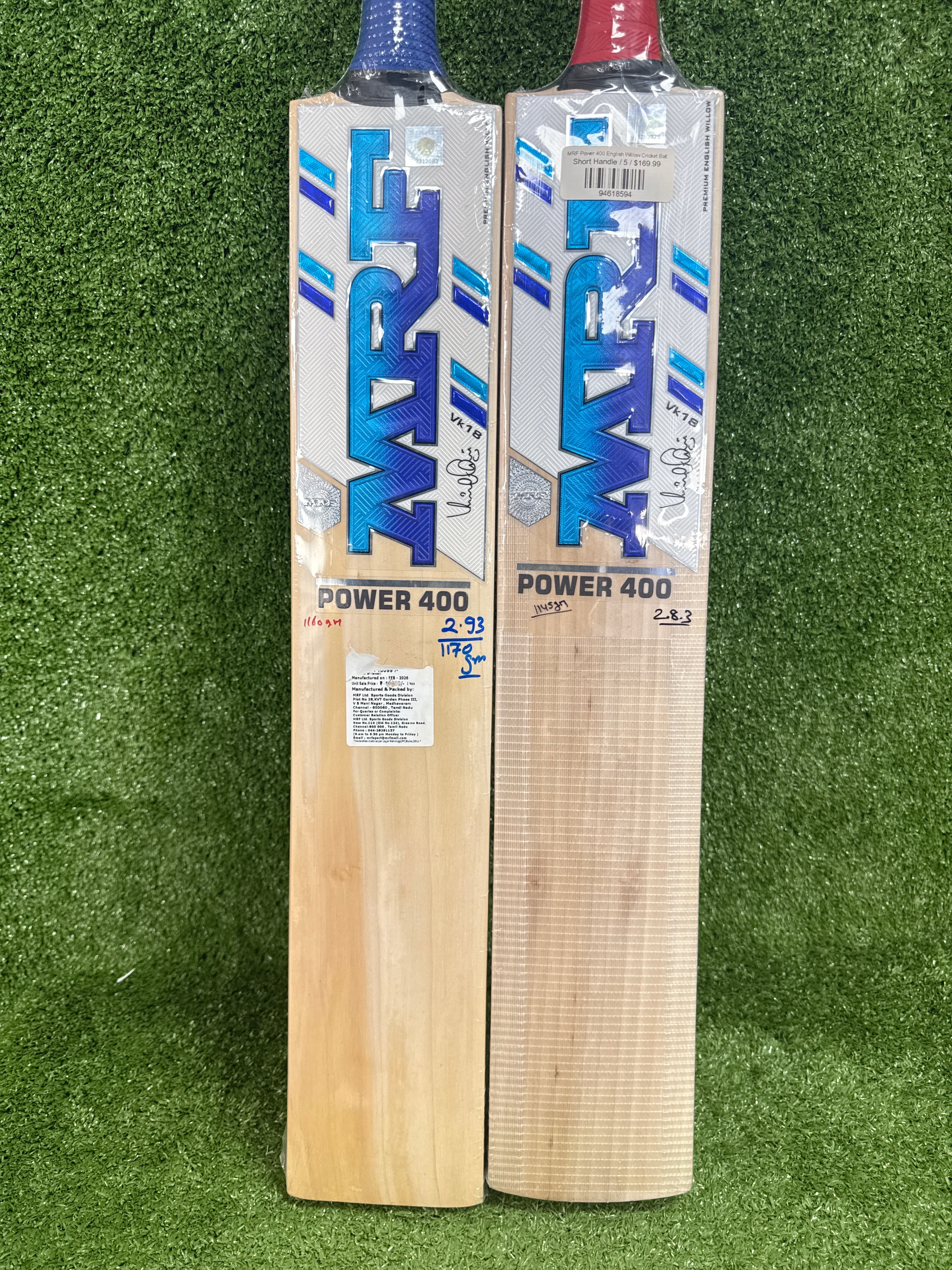 MRF Power 400 English Willow Cricket Bat