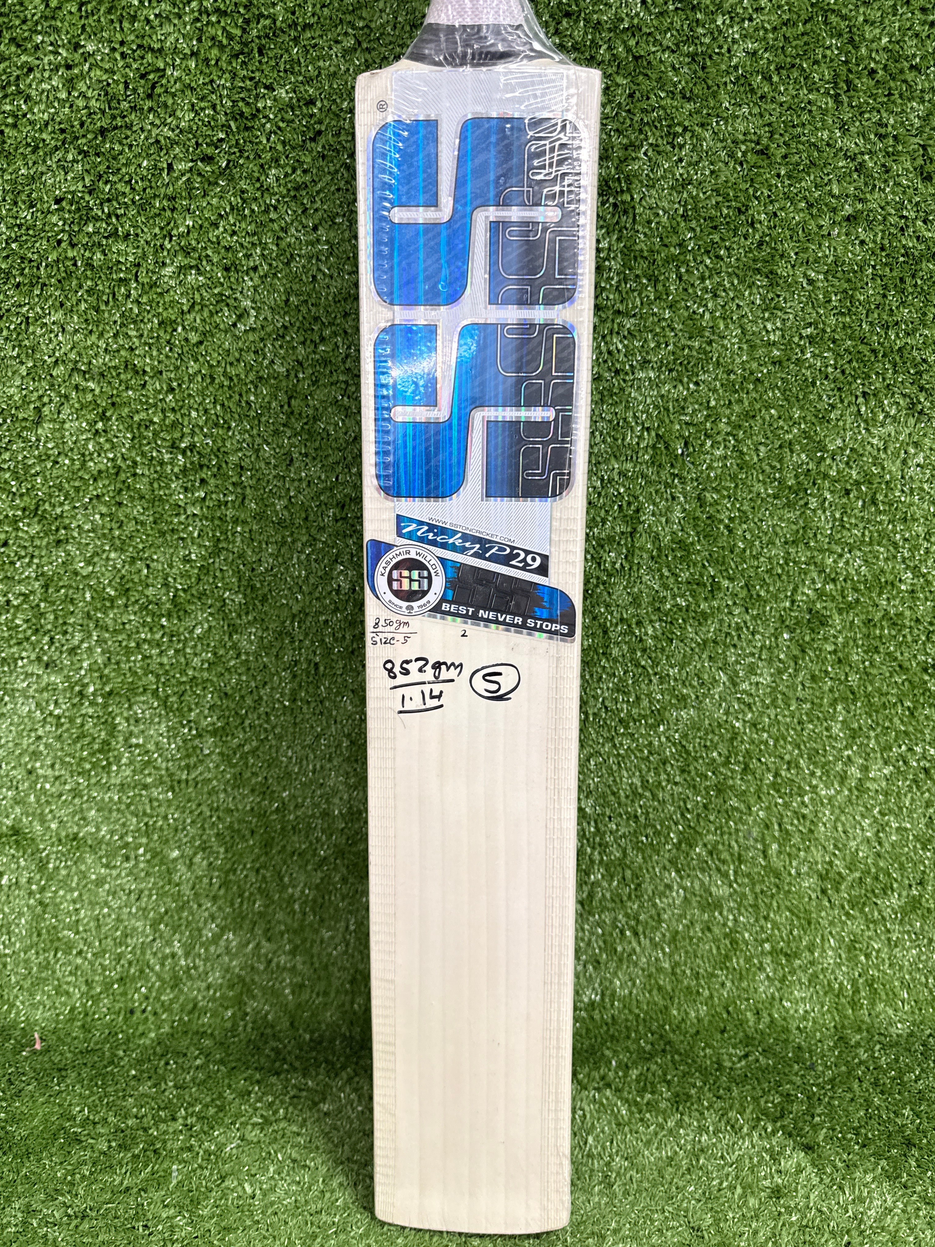 SS Nicholas Pooran Junior Kashmir Willow Cricket Bat