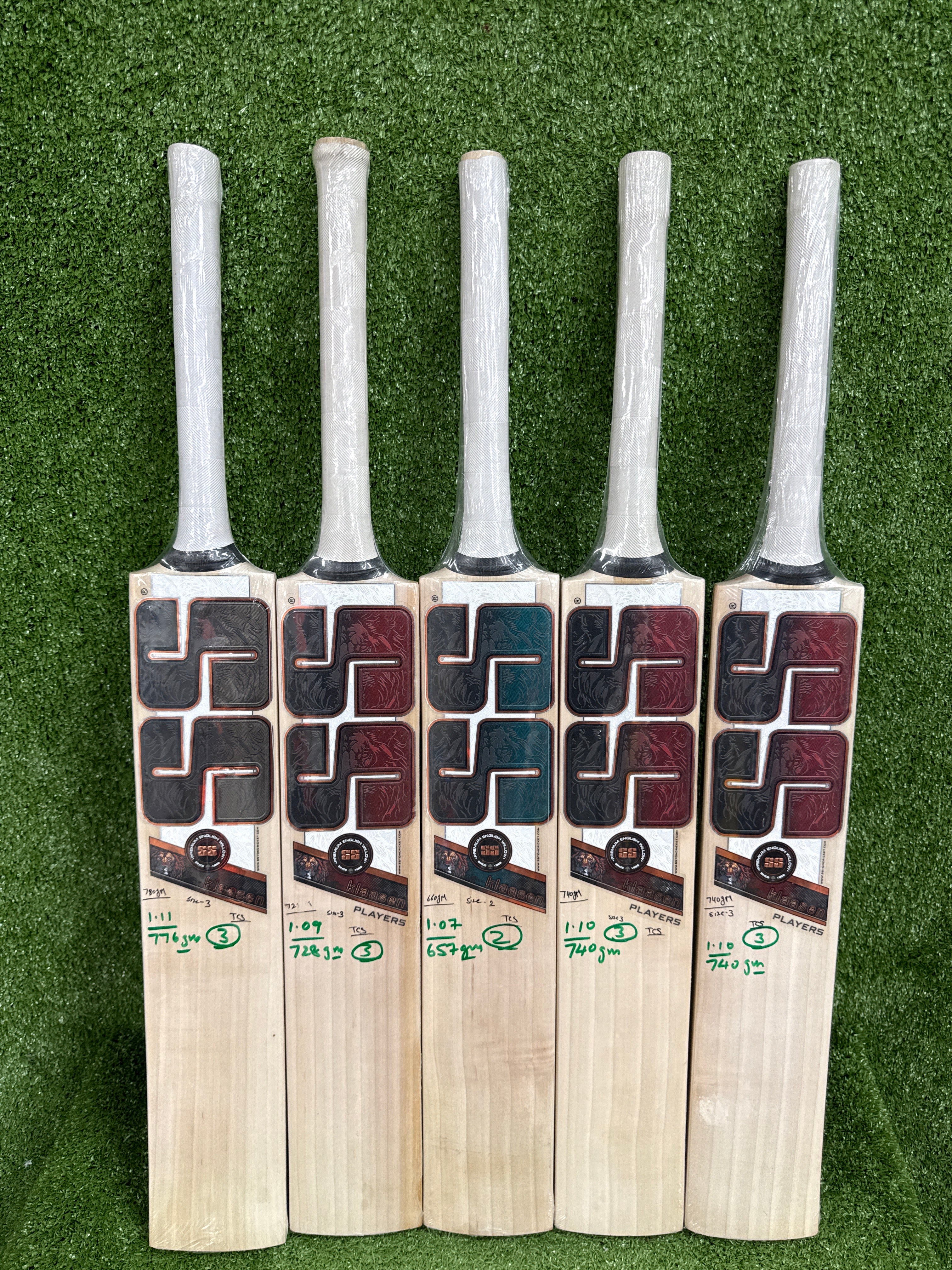 SS Heinrich Klassen Players Colt Junior / Youth English Willow Cricket Bat
