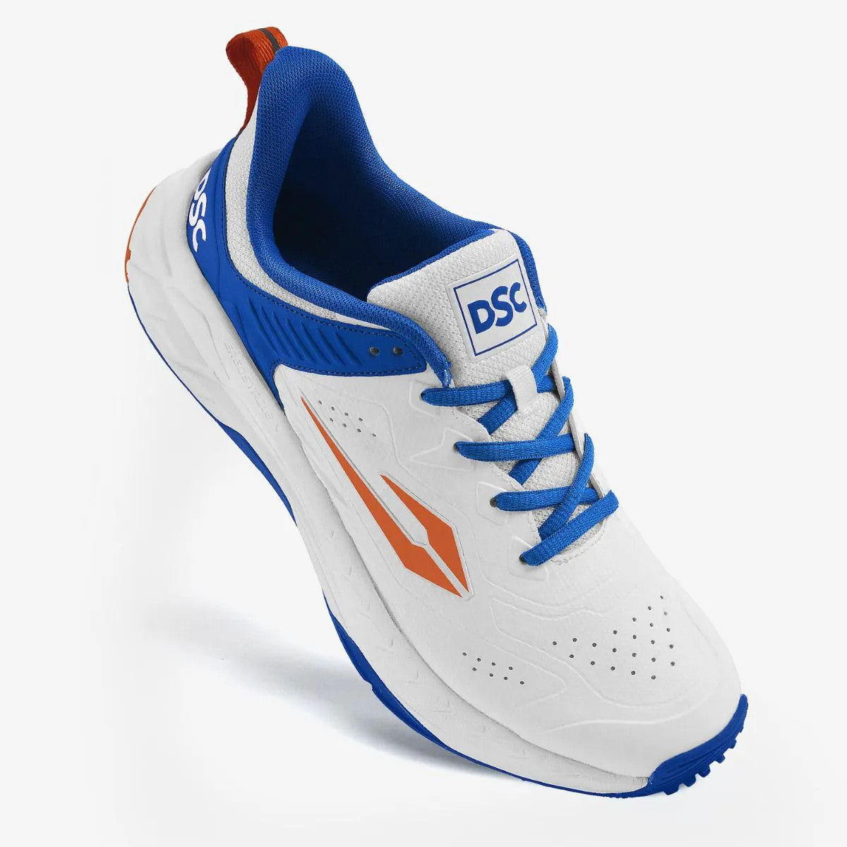 DSC End Game (Blue and White) Adult Cricket Shoes by DSC