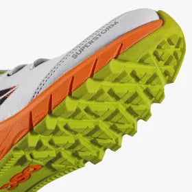 DSC Superstorm (Orange and Lemon) Junior / Youth Cricket Shoes
