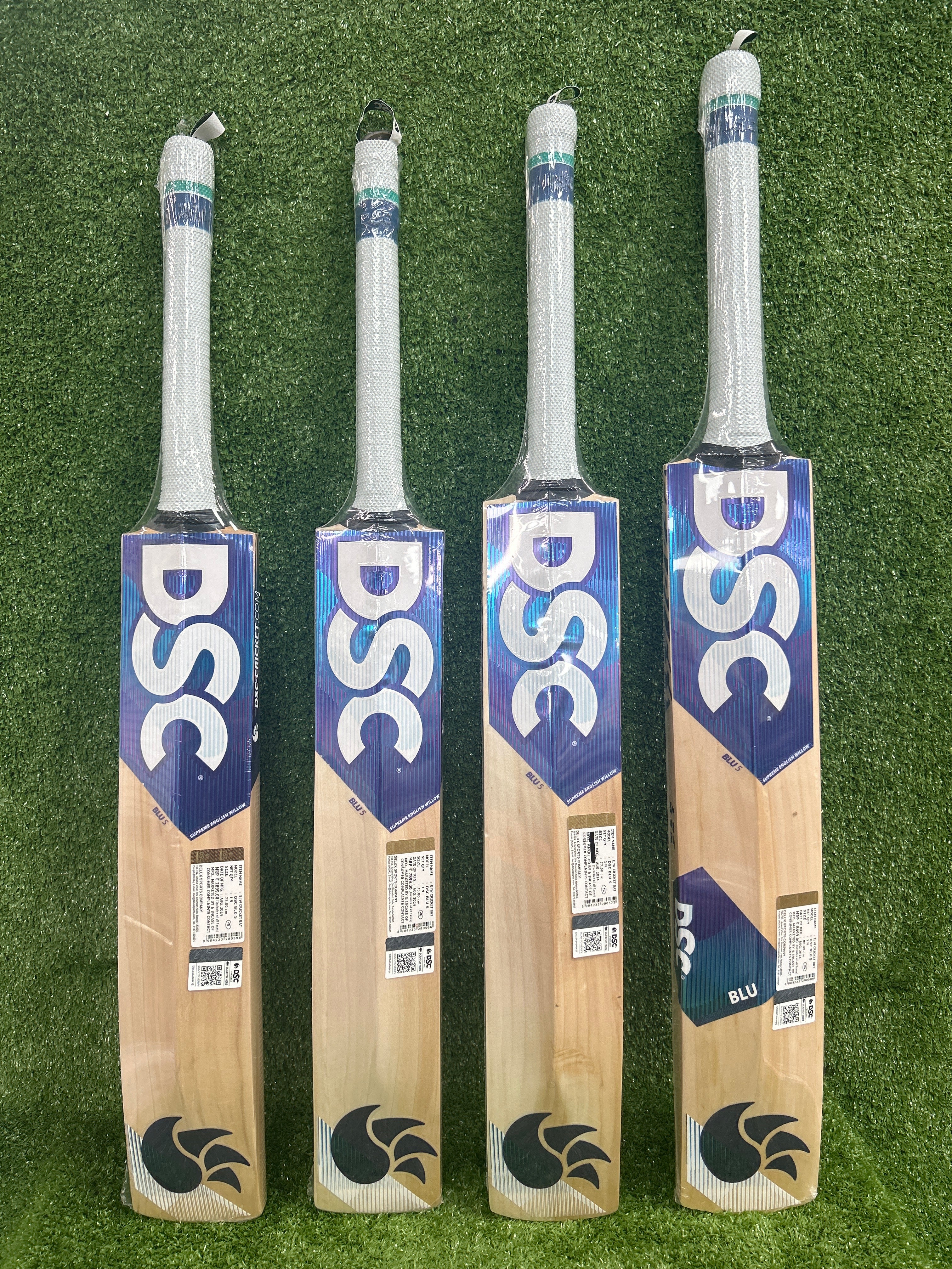 DSC BLU 5 Junior / Youth English Willow Cricket Bat - Top Cricket Store