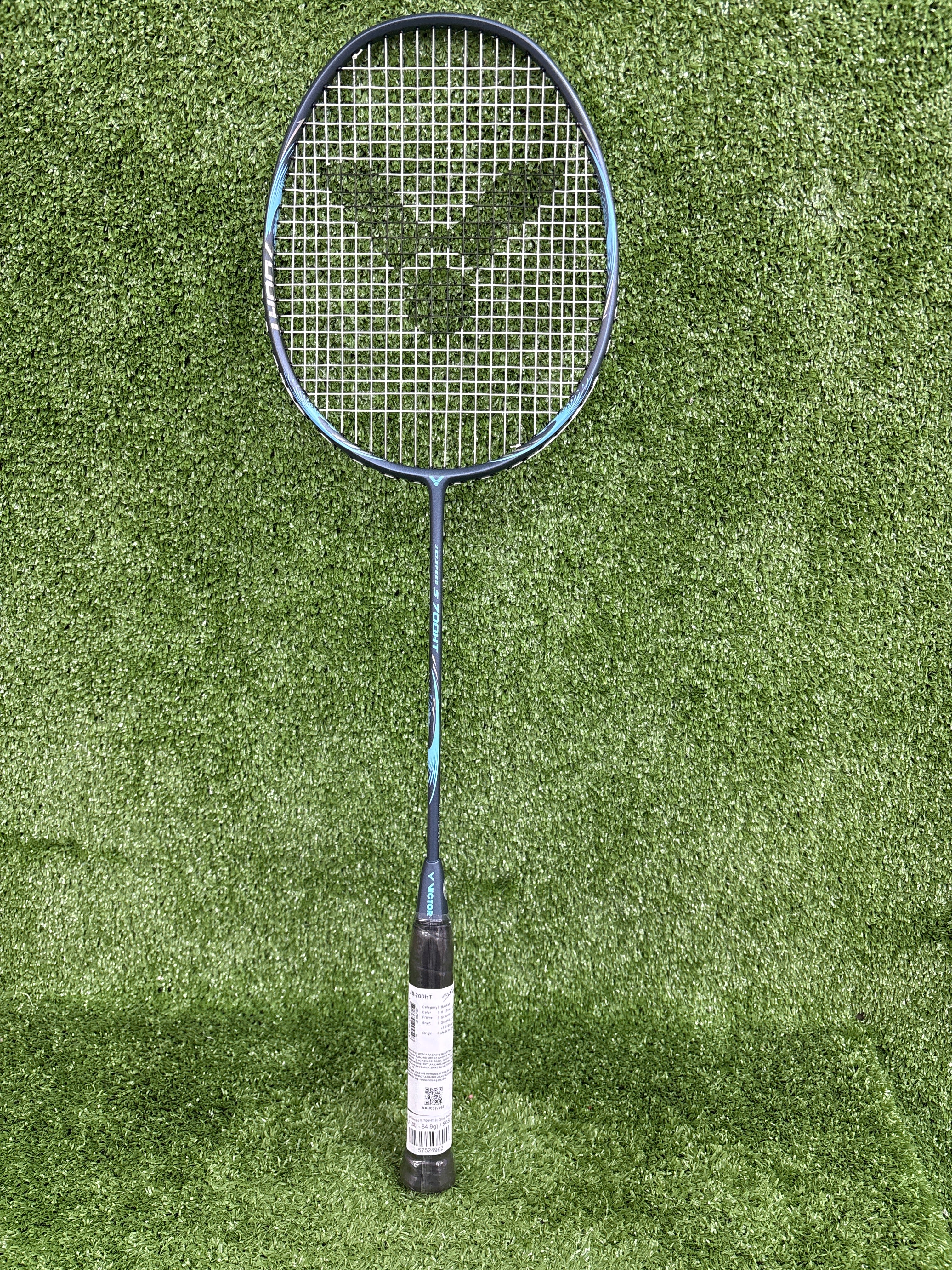 Victor JetSpeed S 700HT H Grey Badminton Racket