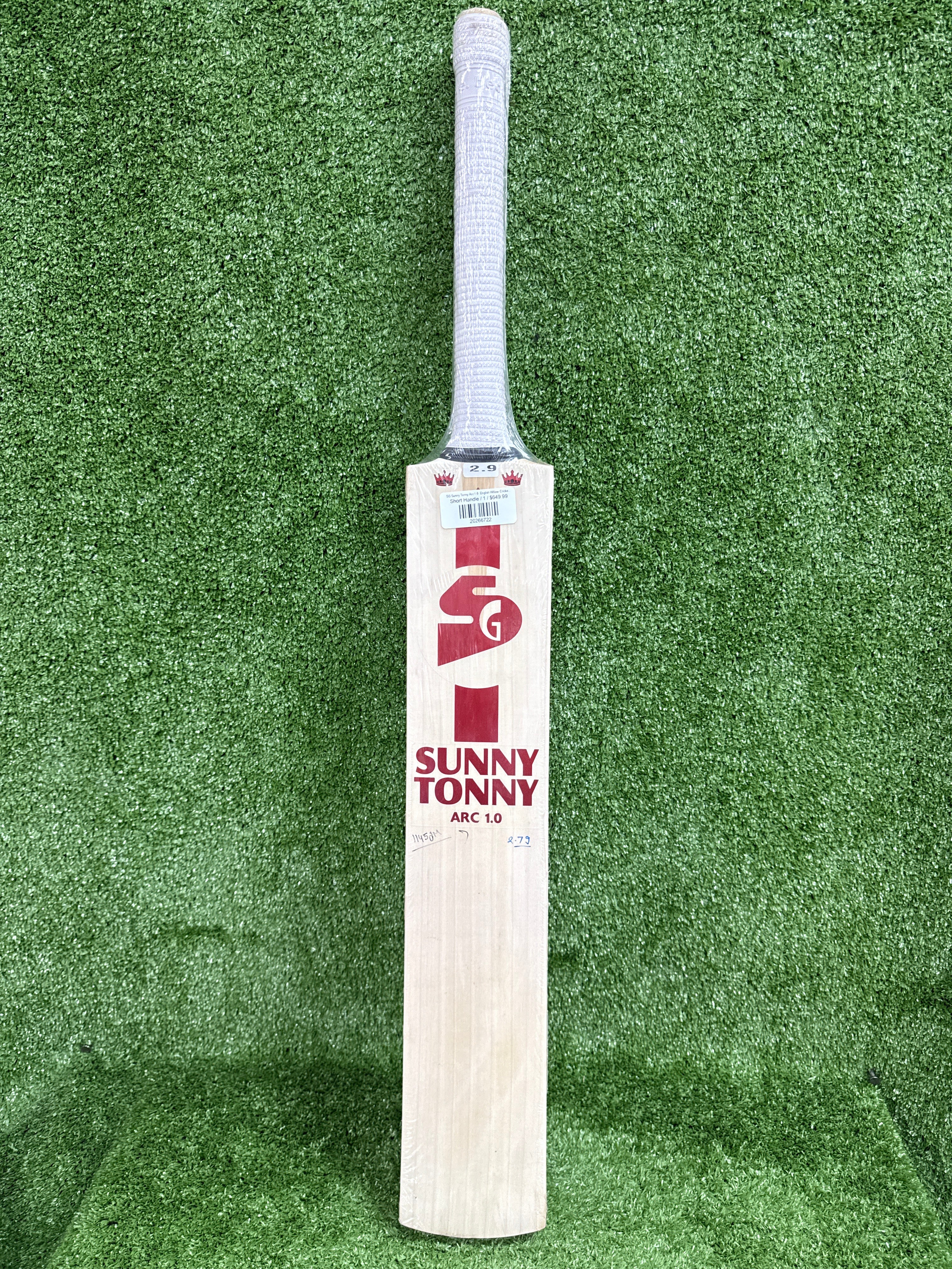 SG Sunny Tonny Arc 1.0  English Willow Cricket Bat