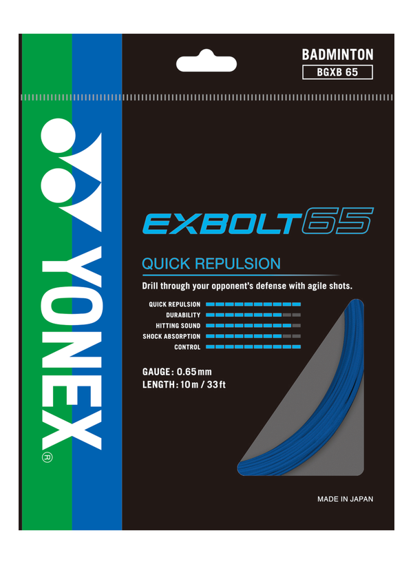 Yonex Badminton String Exbolt65