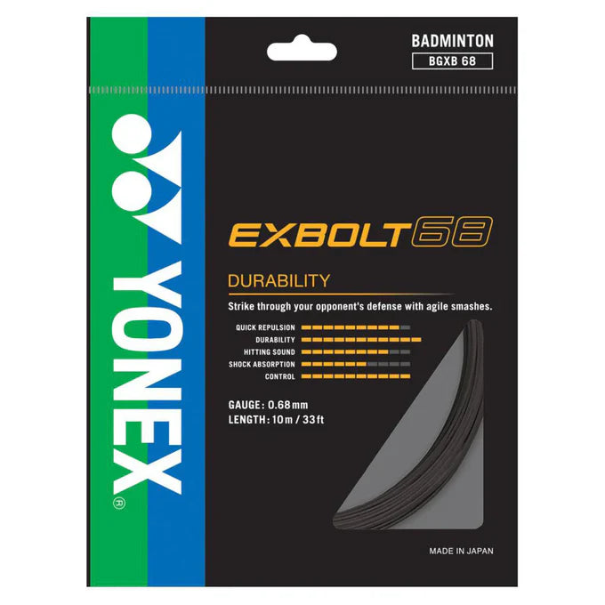 Yonex Badminton String Exbolt68