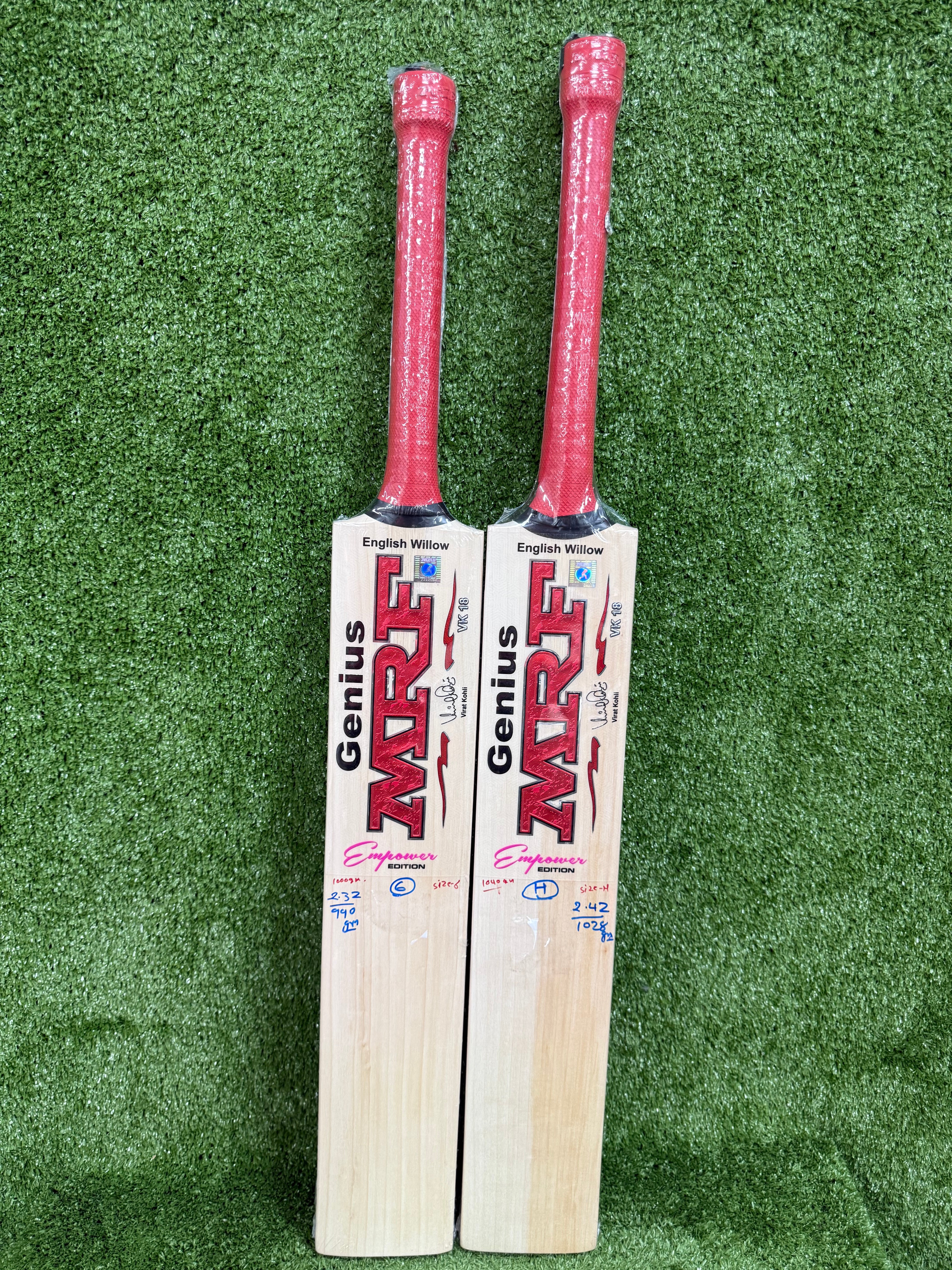 MRF Genius Empower Edition Junior Cricket Bat – English Willow