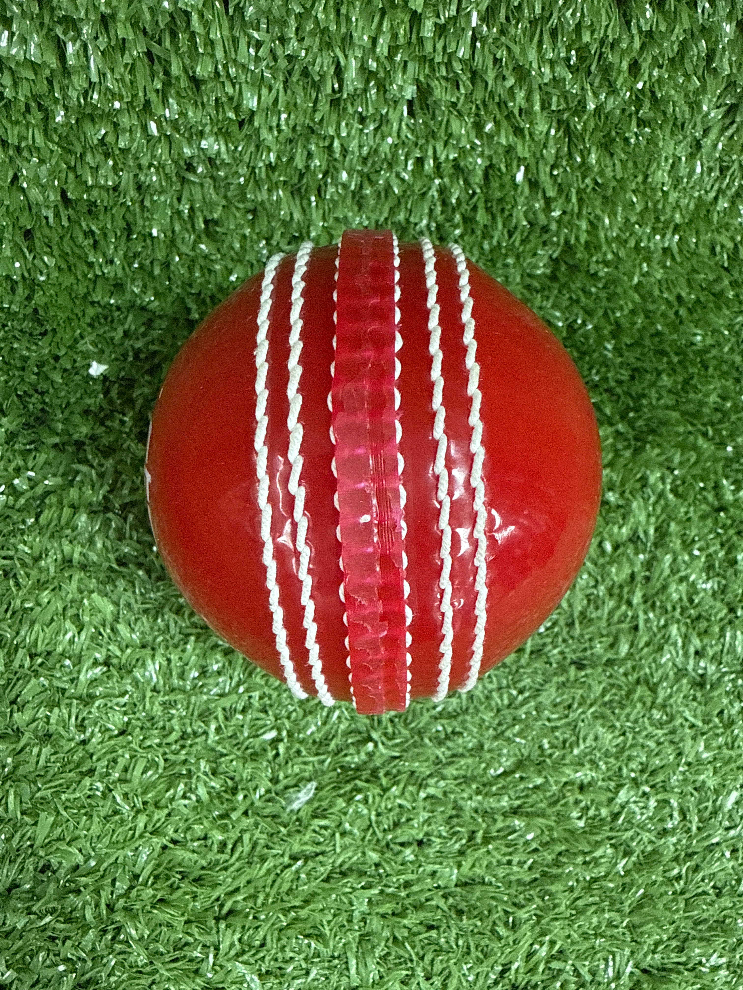SG Prosoft Cricket Ball 136gms by SG - side view - TopCricketStore