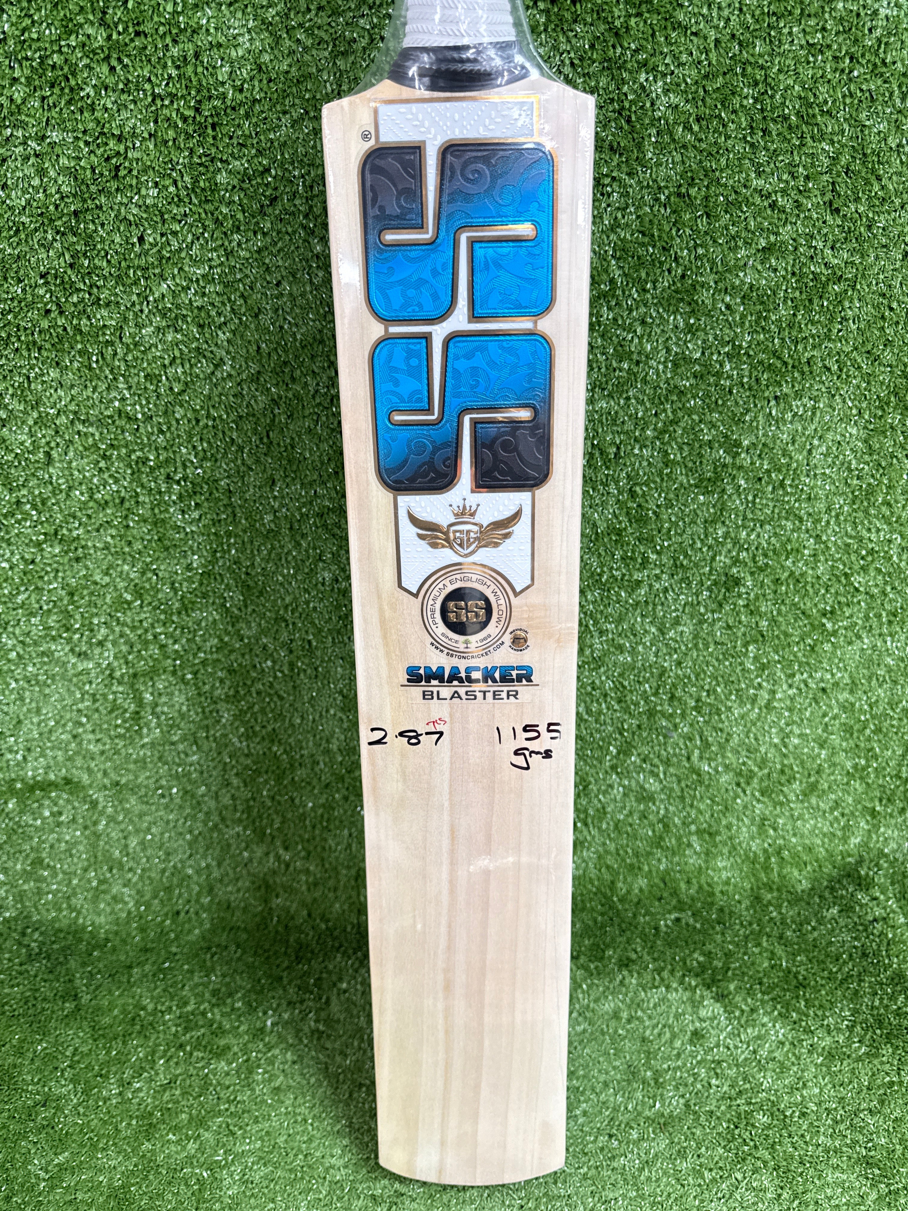 SS GG Smacker Blaster English Willow Cricket Bat Short Handle