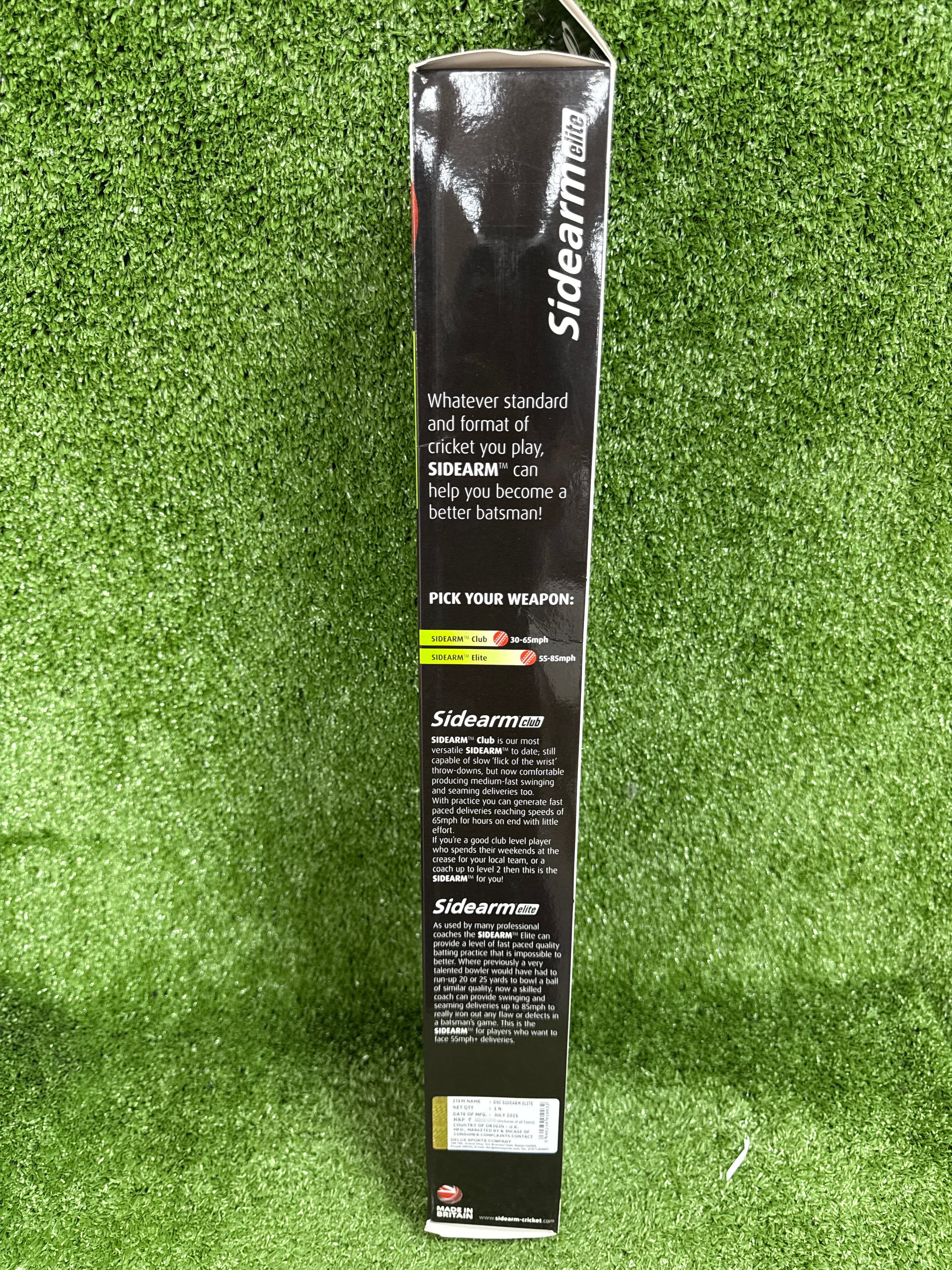 The Sidearm Elite Throwing Aid | Pro Cricket Ball Thrower (60-80mph)