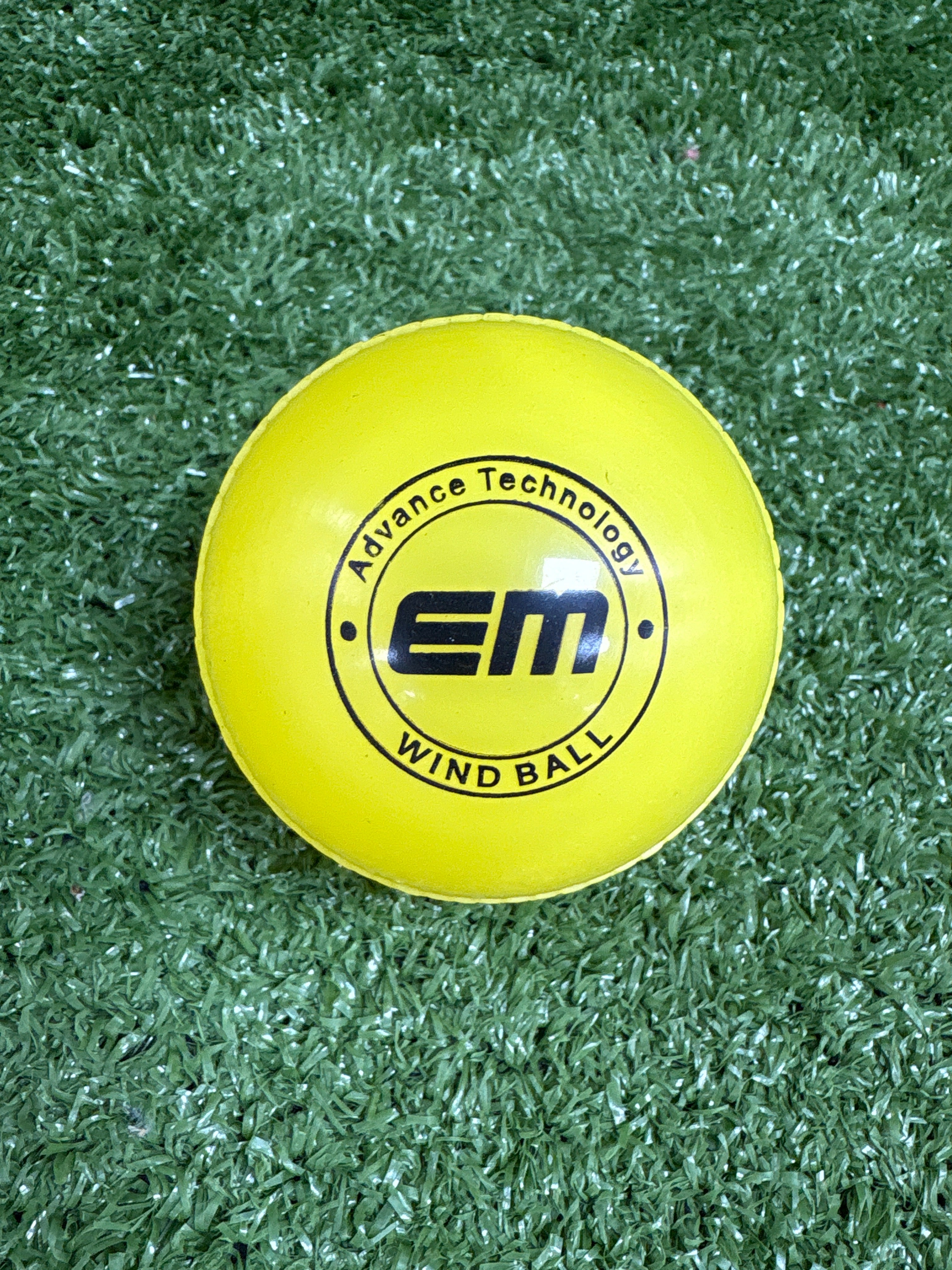 EM Lite Windball Cricket Rubber Ball (90 Grams)