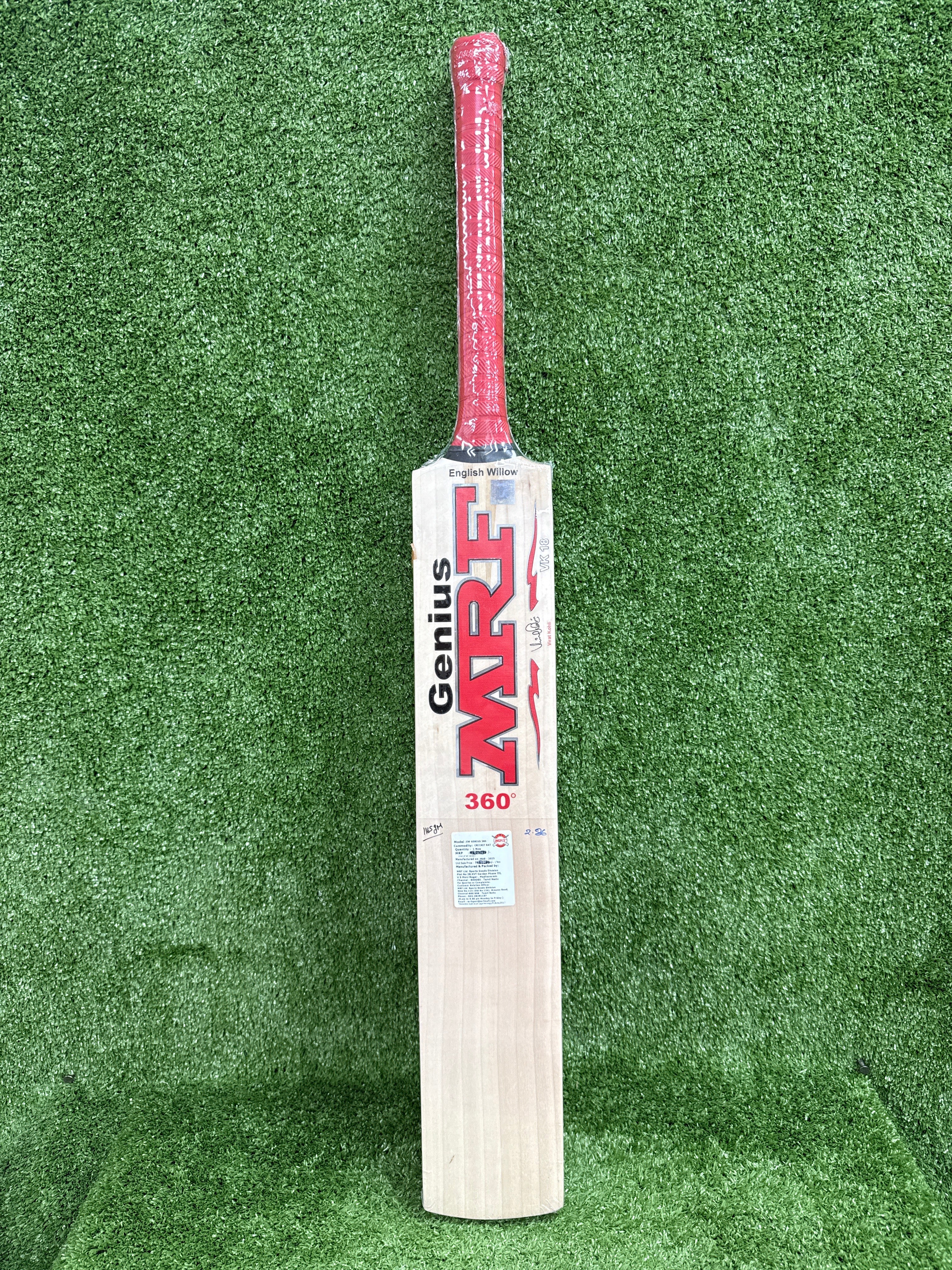 MRF Genius 360 English Willow Cricket Bat