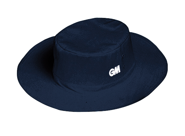 GM Panama Hat (Navy Blue, White, and Maroon)