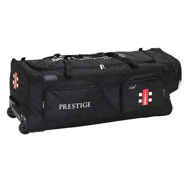 Gray-Nicolls Prestige Wheelie Cricket Kit Bag (Black)